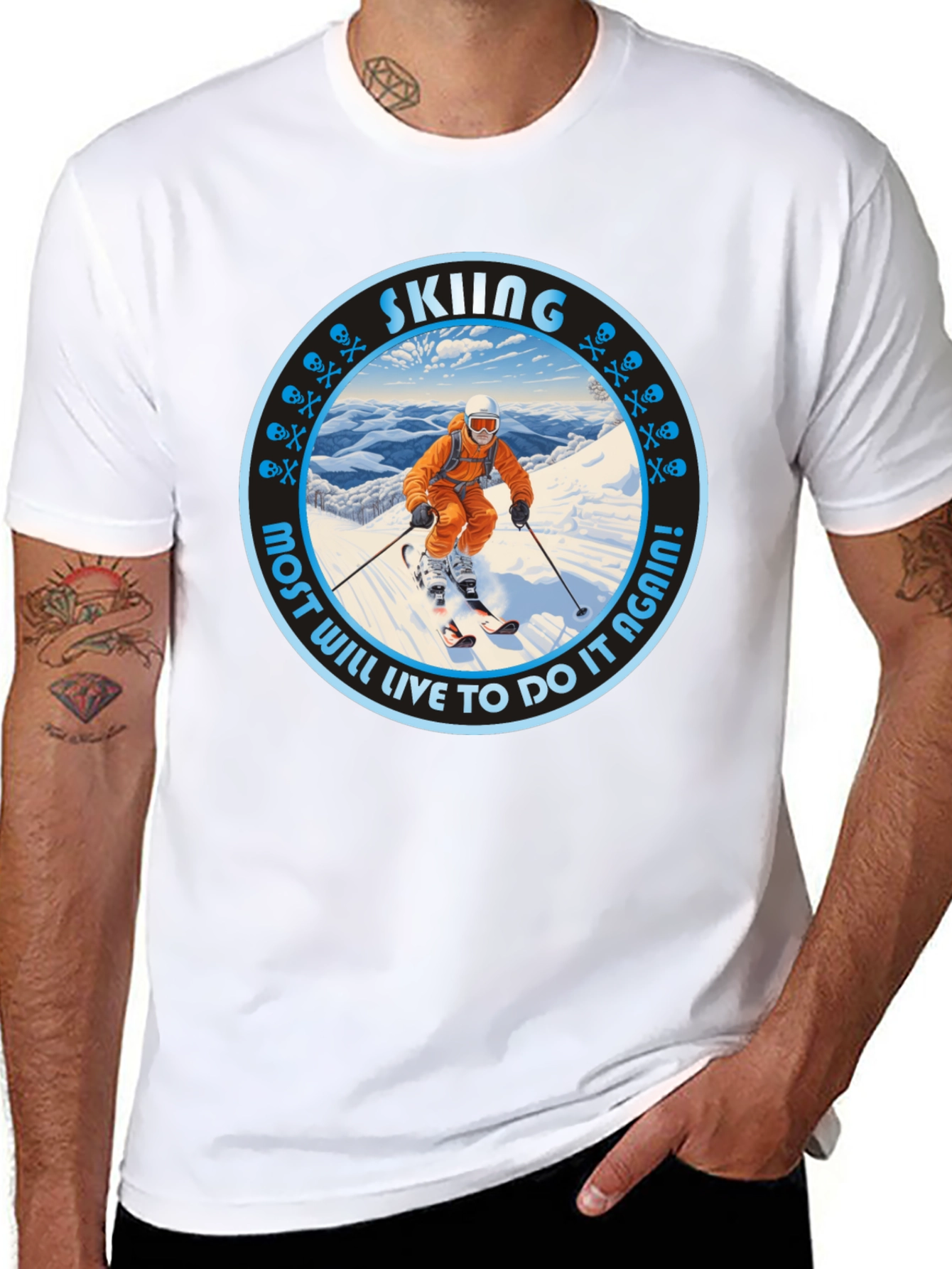 Skiing Adventure T-Shirt