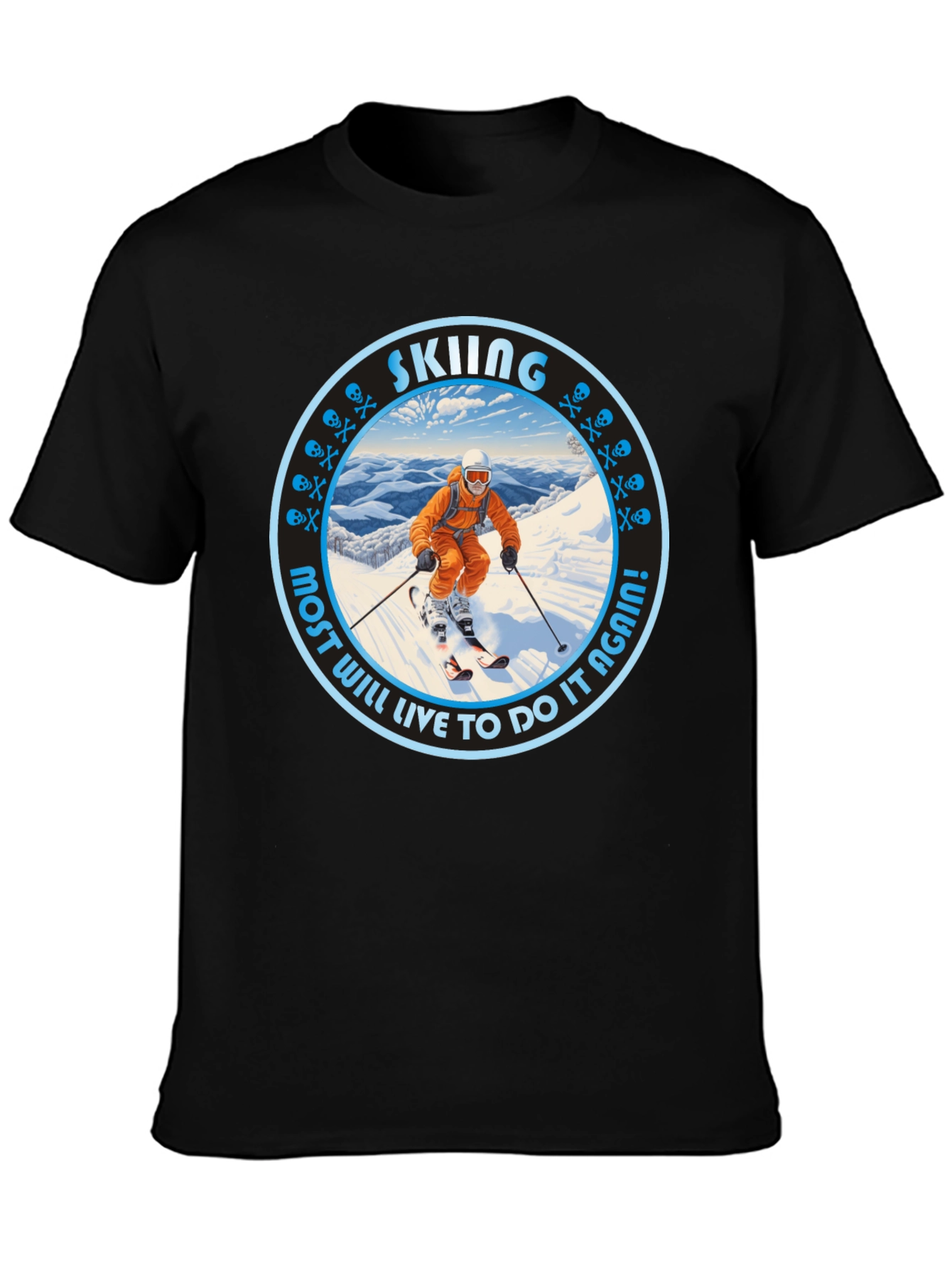 Skiing Adventure T-Shirt