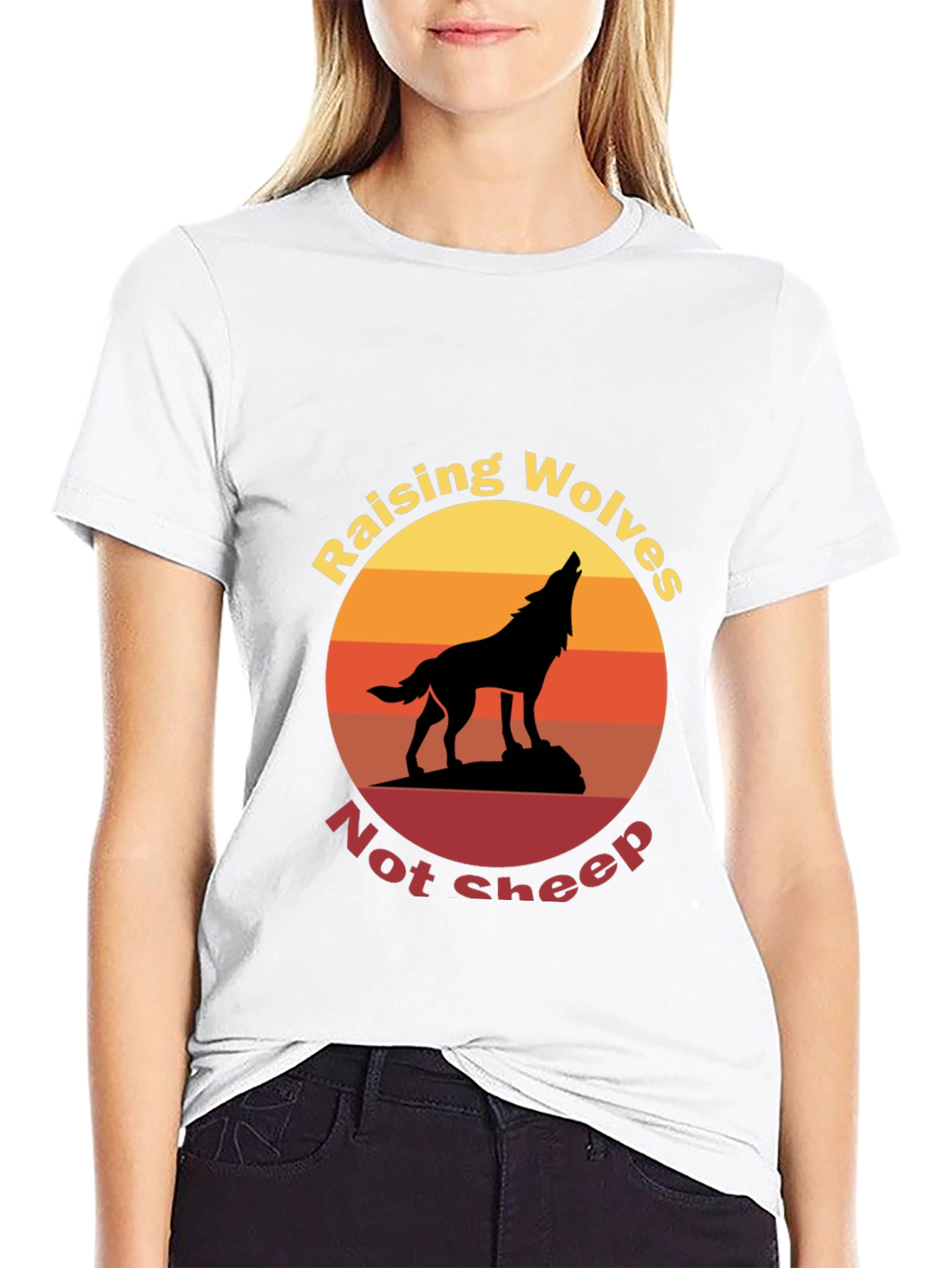 Raising Wolves Graphic T-Shirt