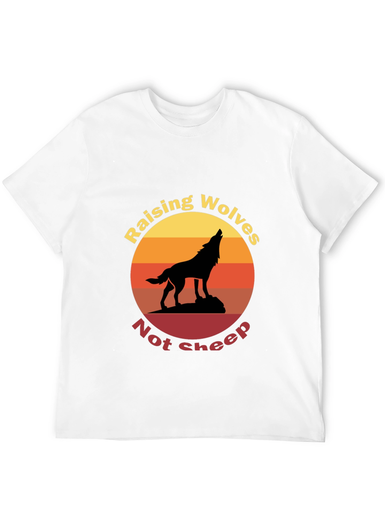 Raising Wolves Graphic T-Shirt
