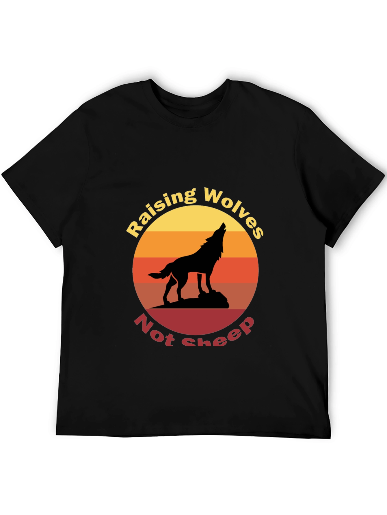Raising Wolves Graphic T-Shirt