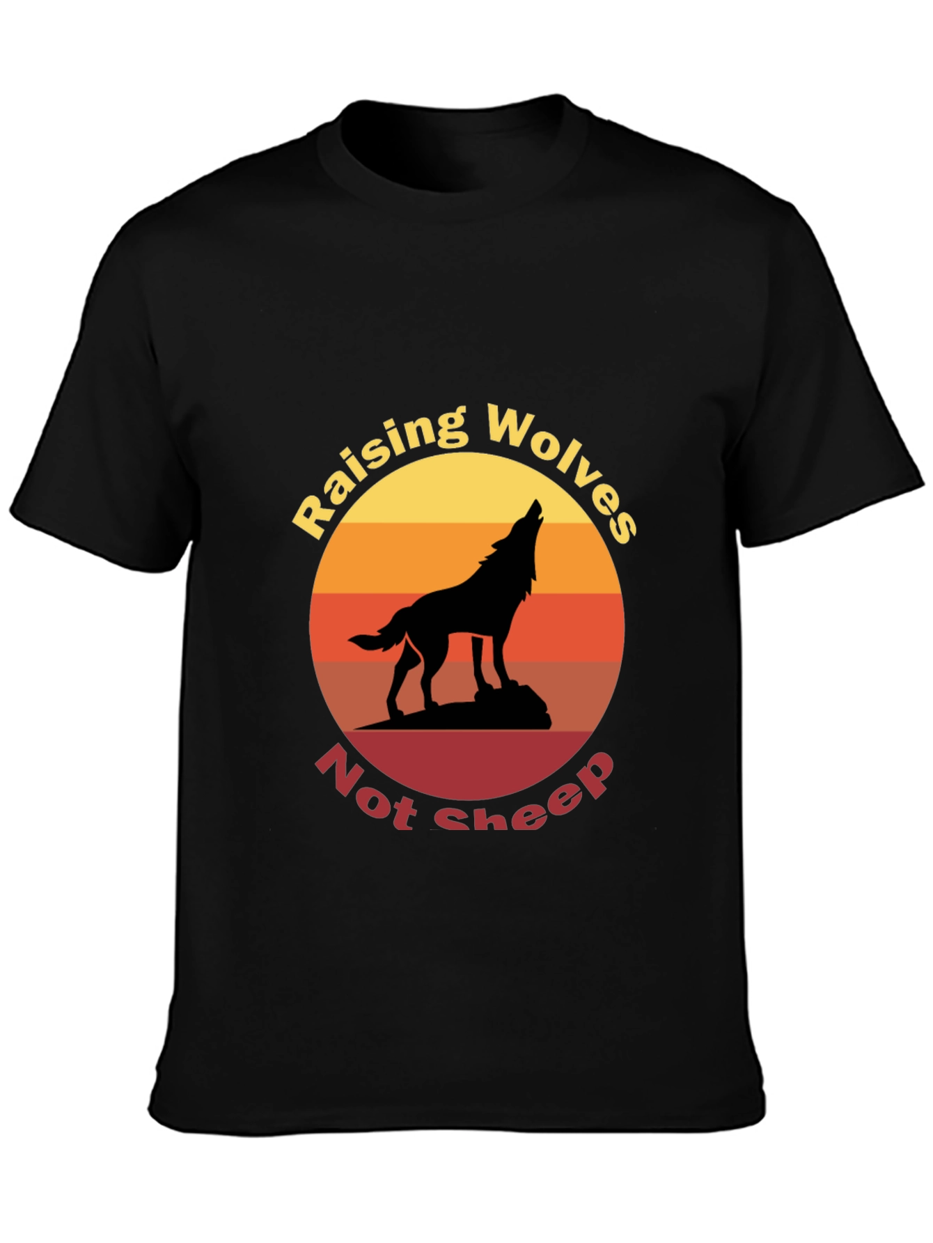 Raising Wolves Graphic T-Shirt