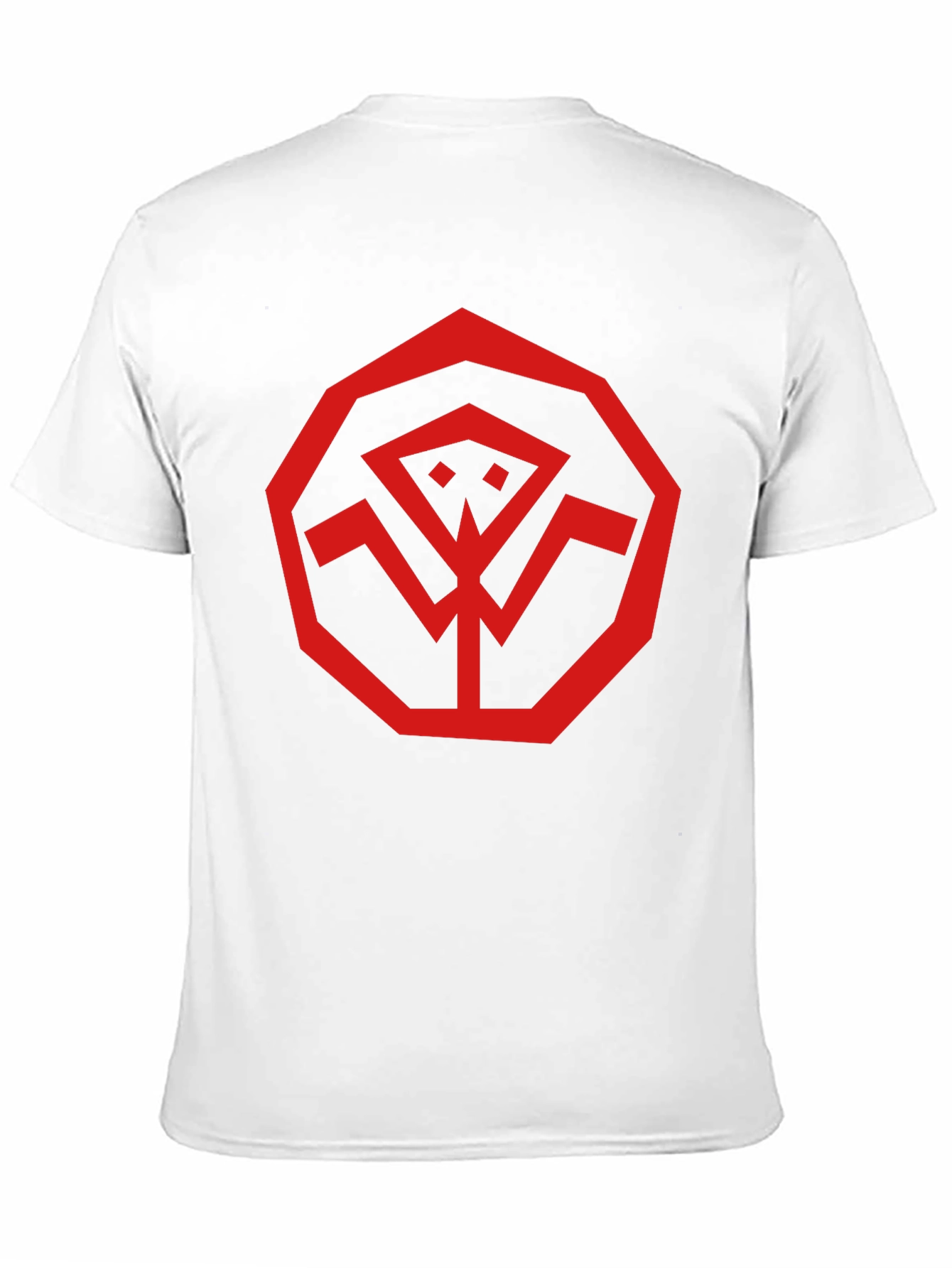 Red Symbol Black T-Shirt - Modern Style