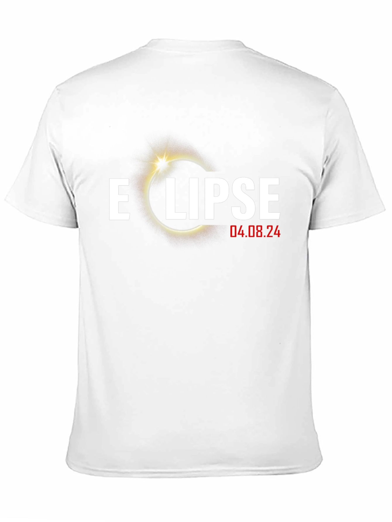 Eclipse 04.08.24 T-Shirt - Total Solar Eclipse Souvenir