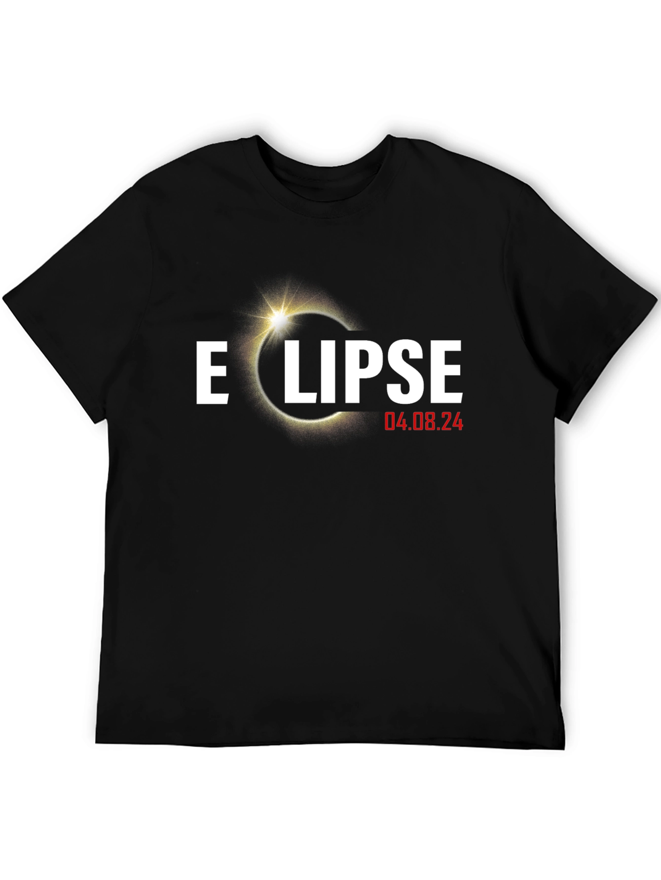 Eclipse 04.08.24 T-Shirt - Total Solar Eclipse Souvenir