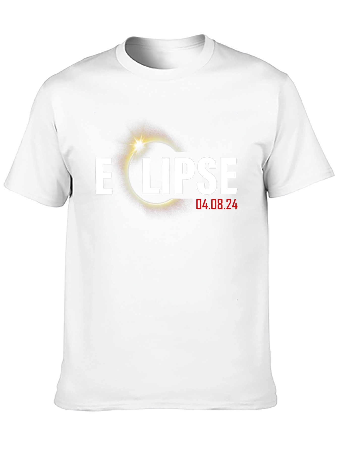 Eclipse 04.08.24 T-Shirt - Total Solar Eclipse Souvenir