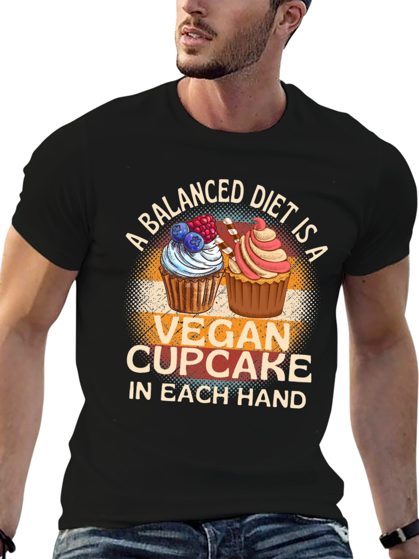 Vegan Cupcake Diet T-Shirt