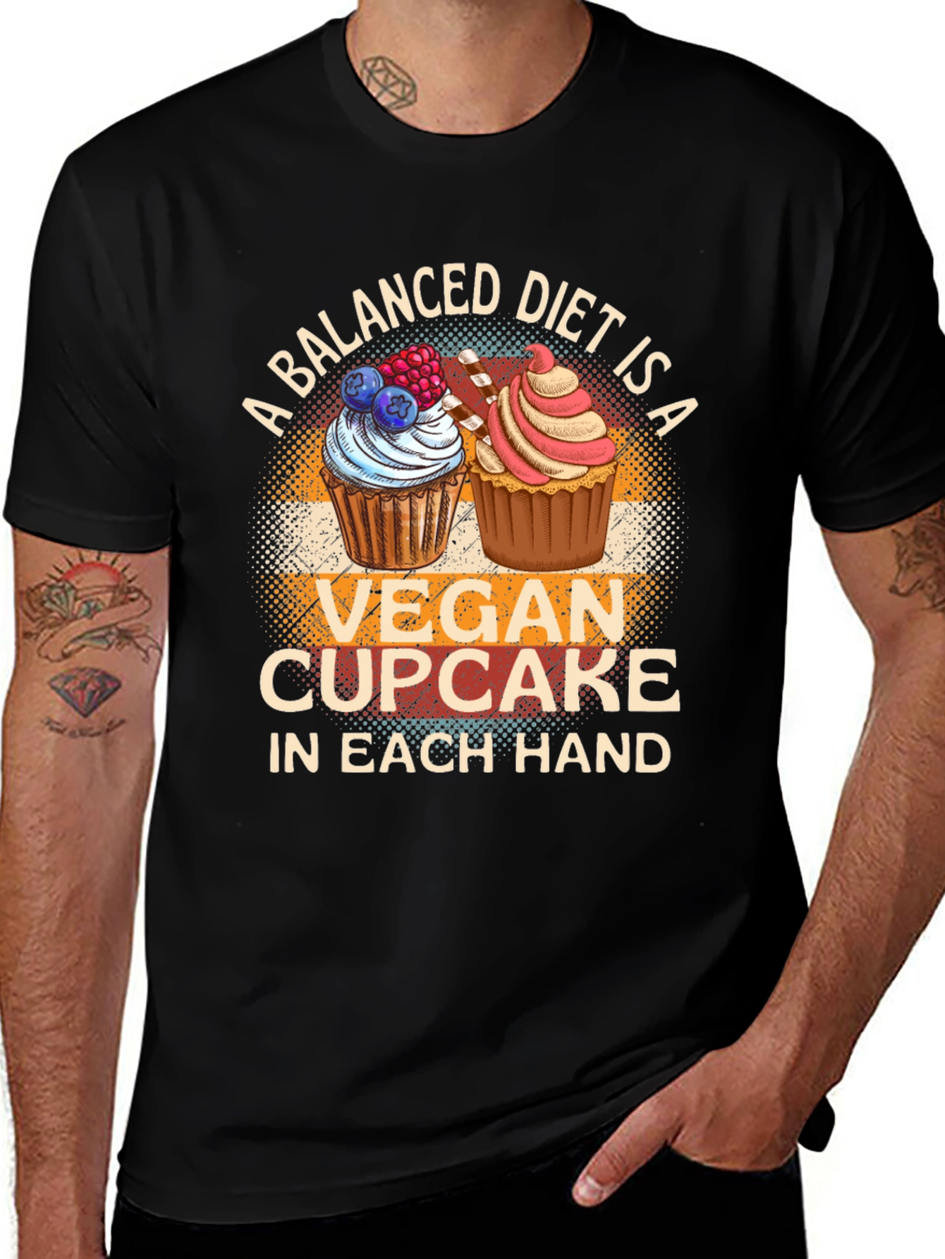 Vegan Cupcake Diet T-Shirt