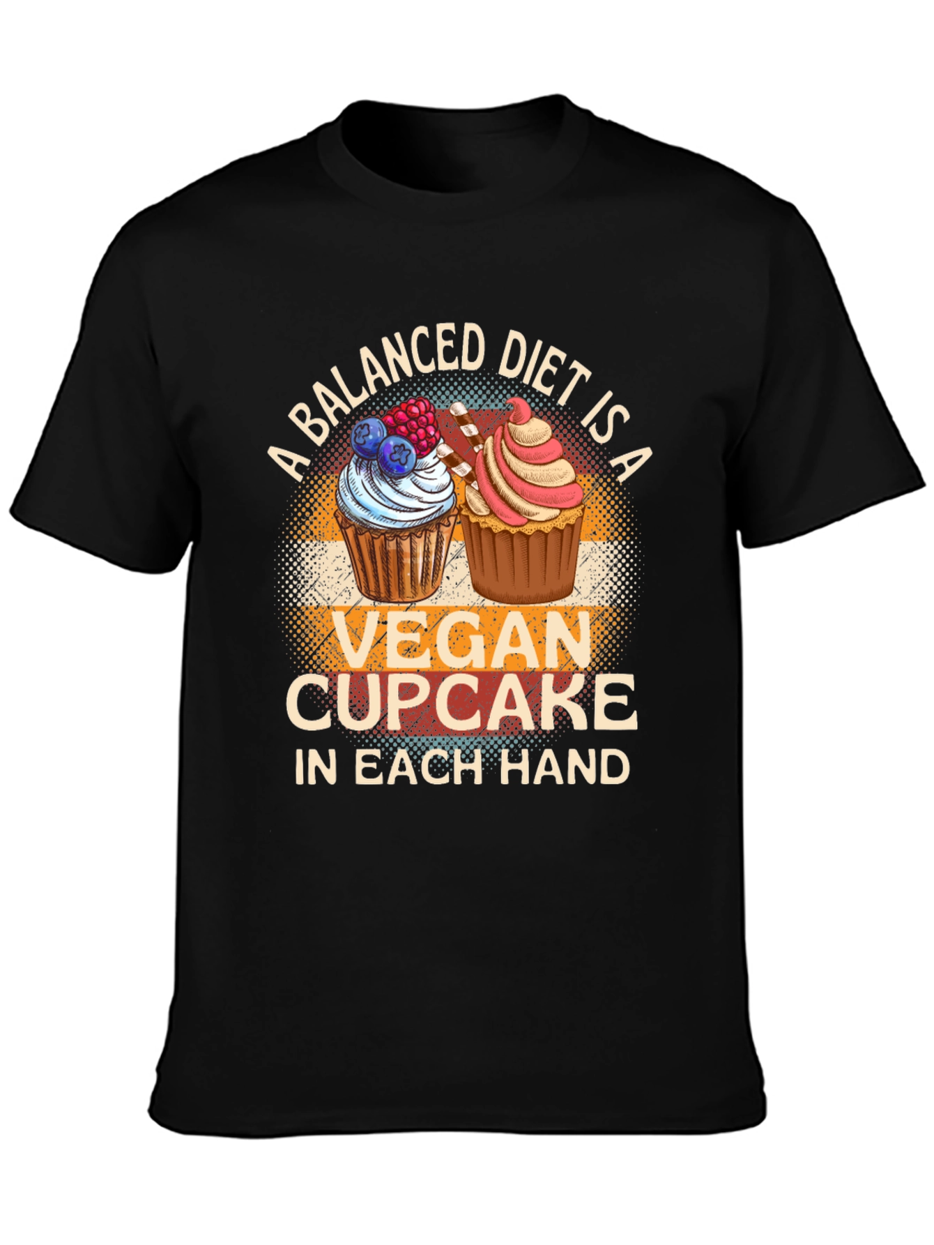 Vegan Cupcake Diet T-Shirt