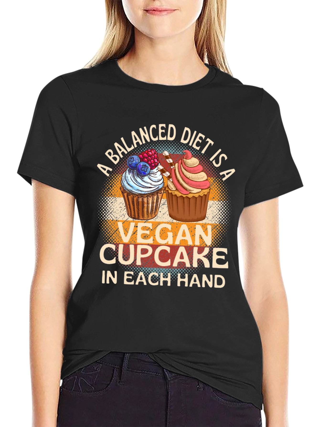 Vegan Cupcake Diet T-Shirt