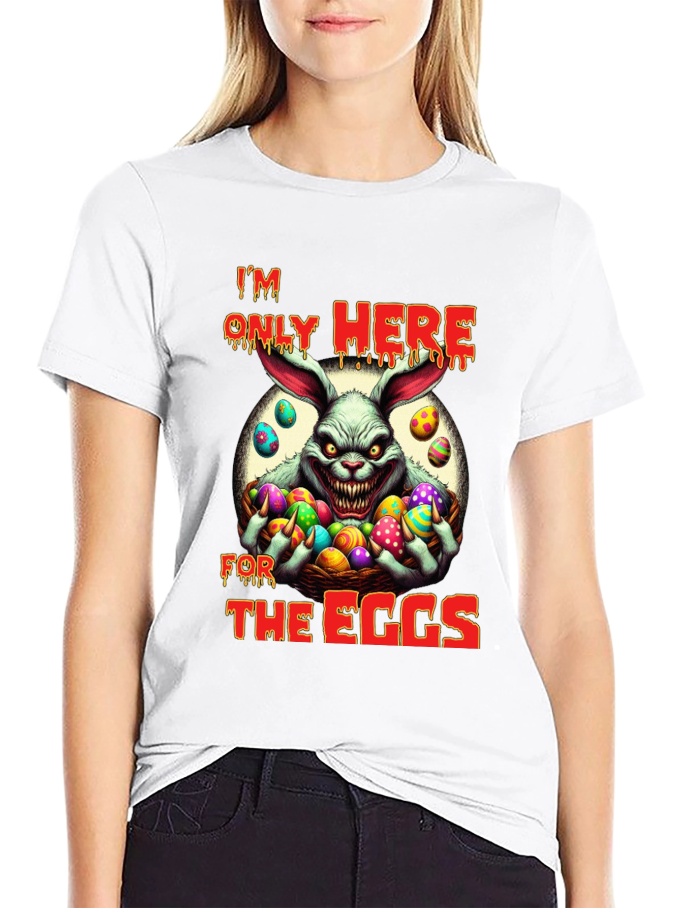 Im Only Here For The Eggs T-Shirt