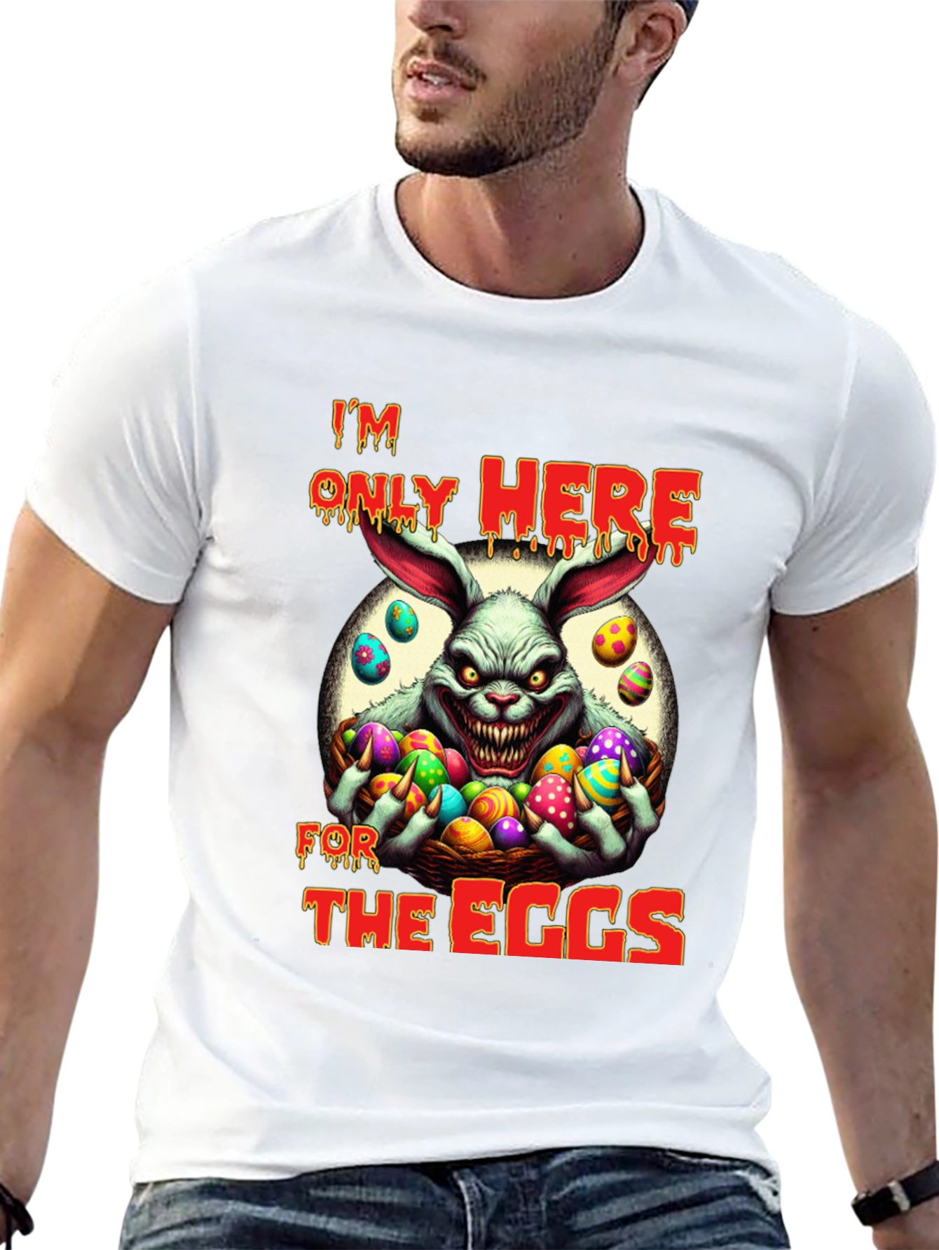 Im Only Here For The Eggs T-Shirt