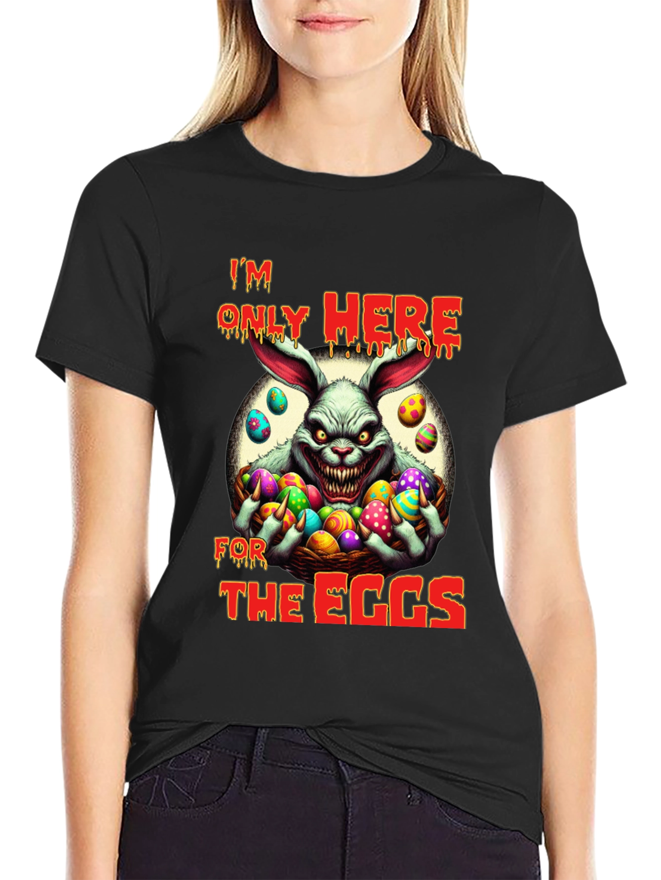 Im Only Here For The Eggs T-Shirt