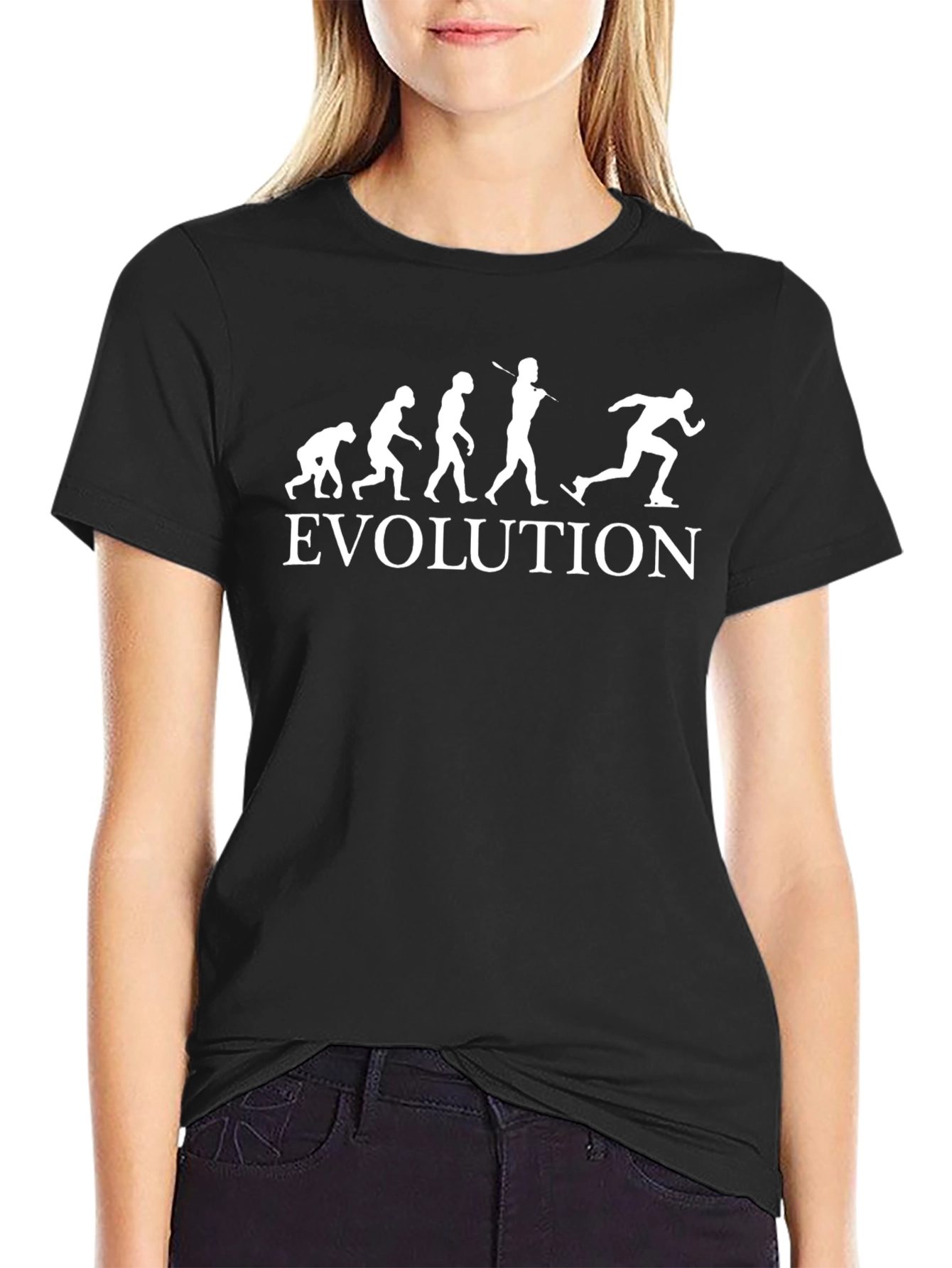 Evolution of a Skater Graphic T-Shirt