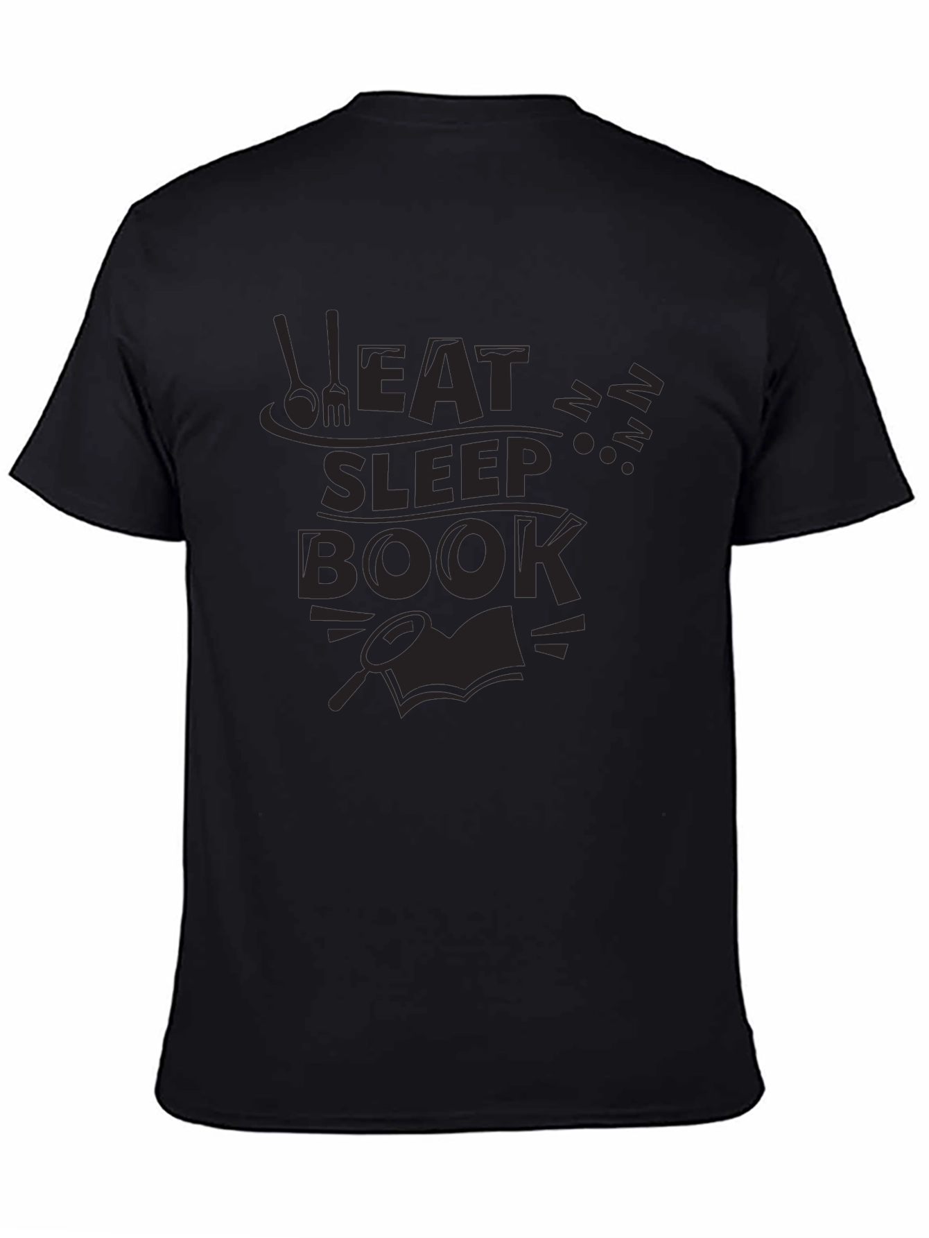 Eat Sleep Book T-Shirt - Readers Essential