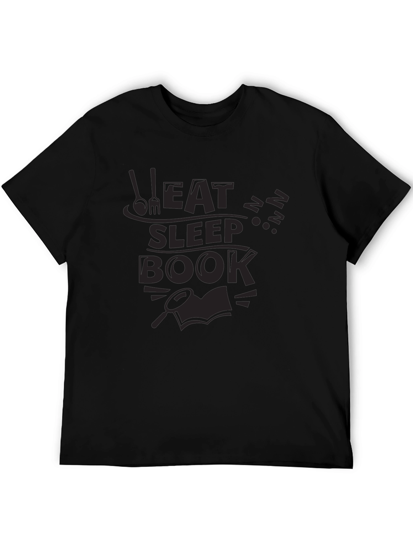 Eat Sleep Book T-Shirt - Readers Essential