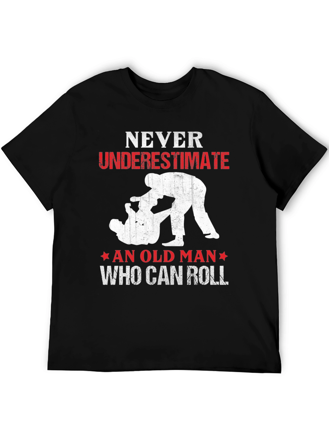 Never Underestimate Old Man Who Can Roll T-Shirt