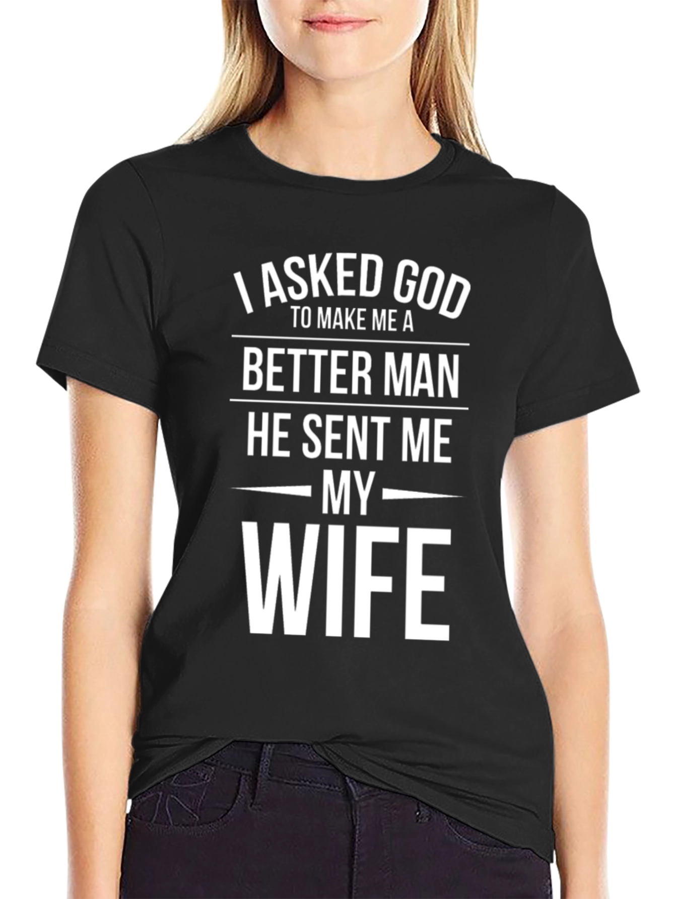 I Asked God T-Shirt