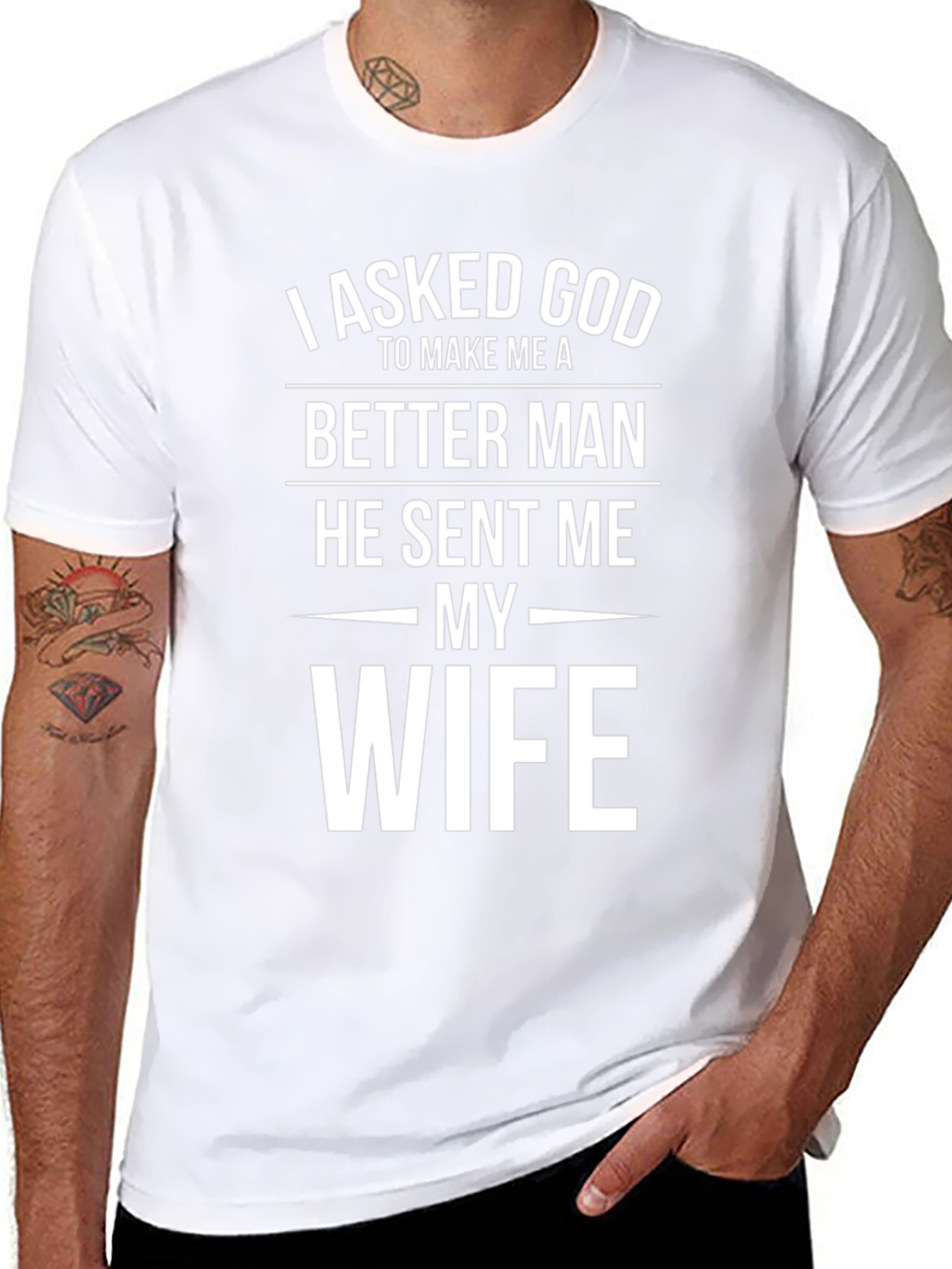 I Asked God T-Shirt