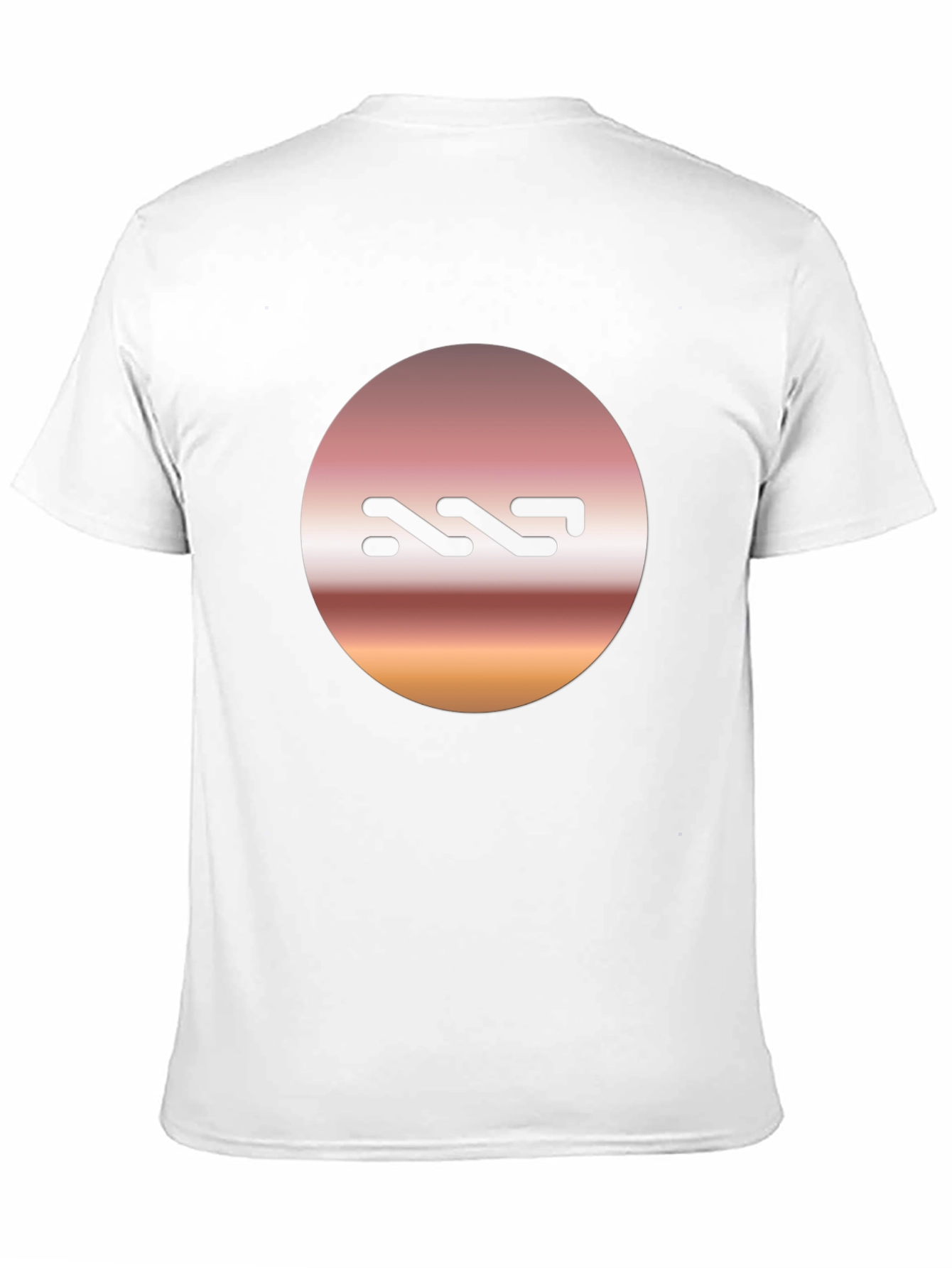 Abstract Logo Graphic Tee - Stylish Black T-Shirt