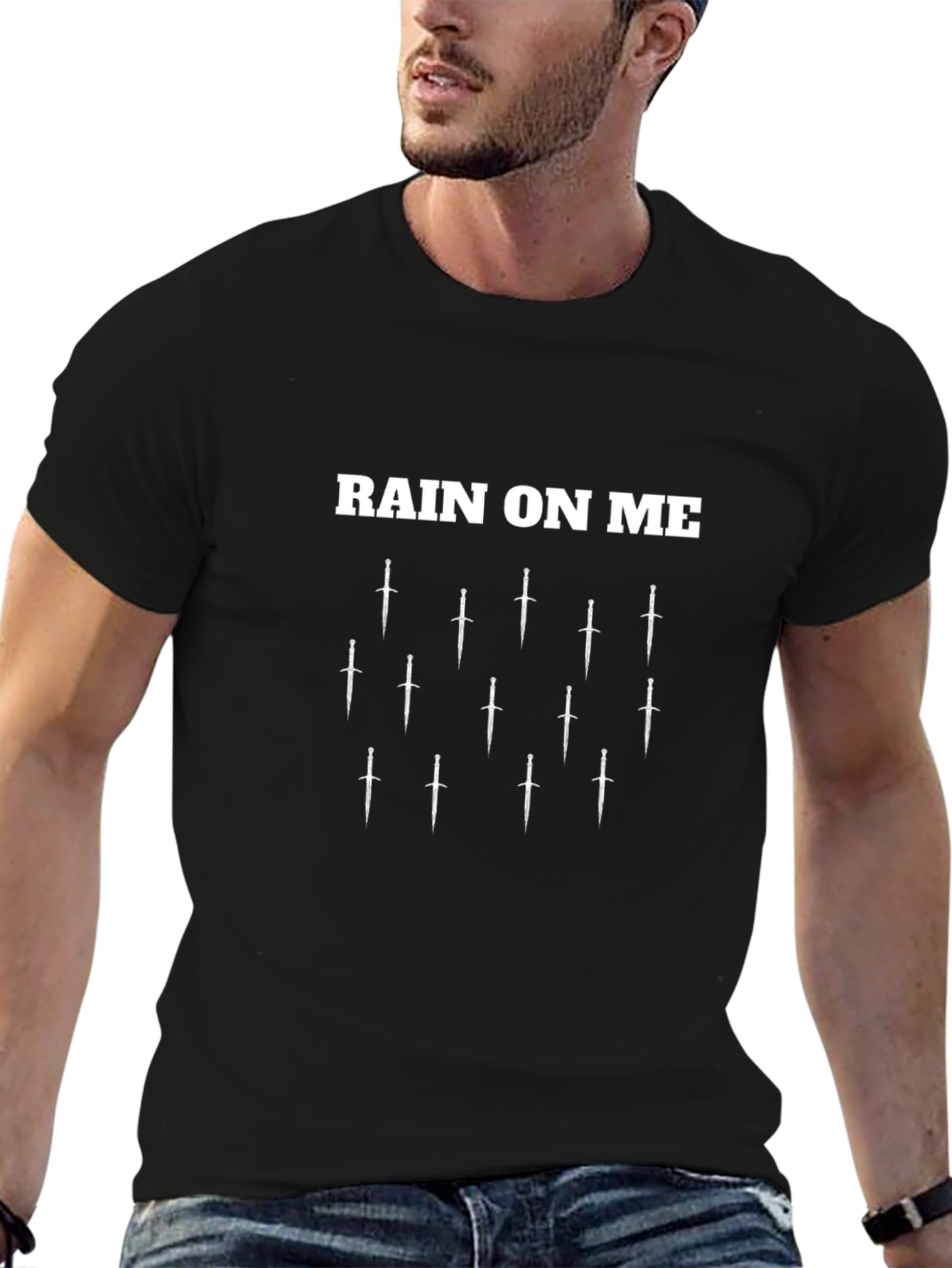 Rain On Me Sword T-Shirt
