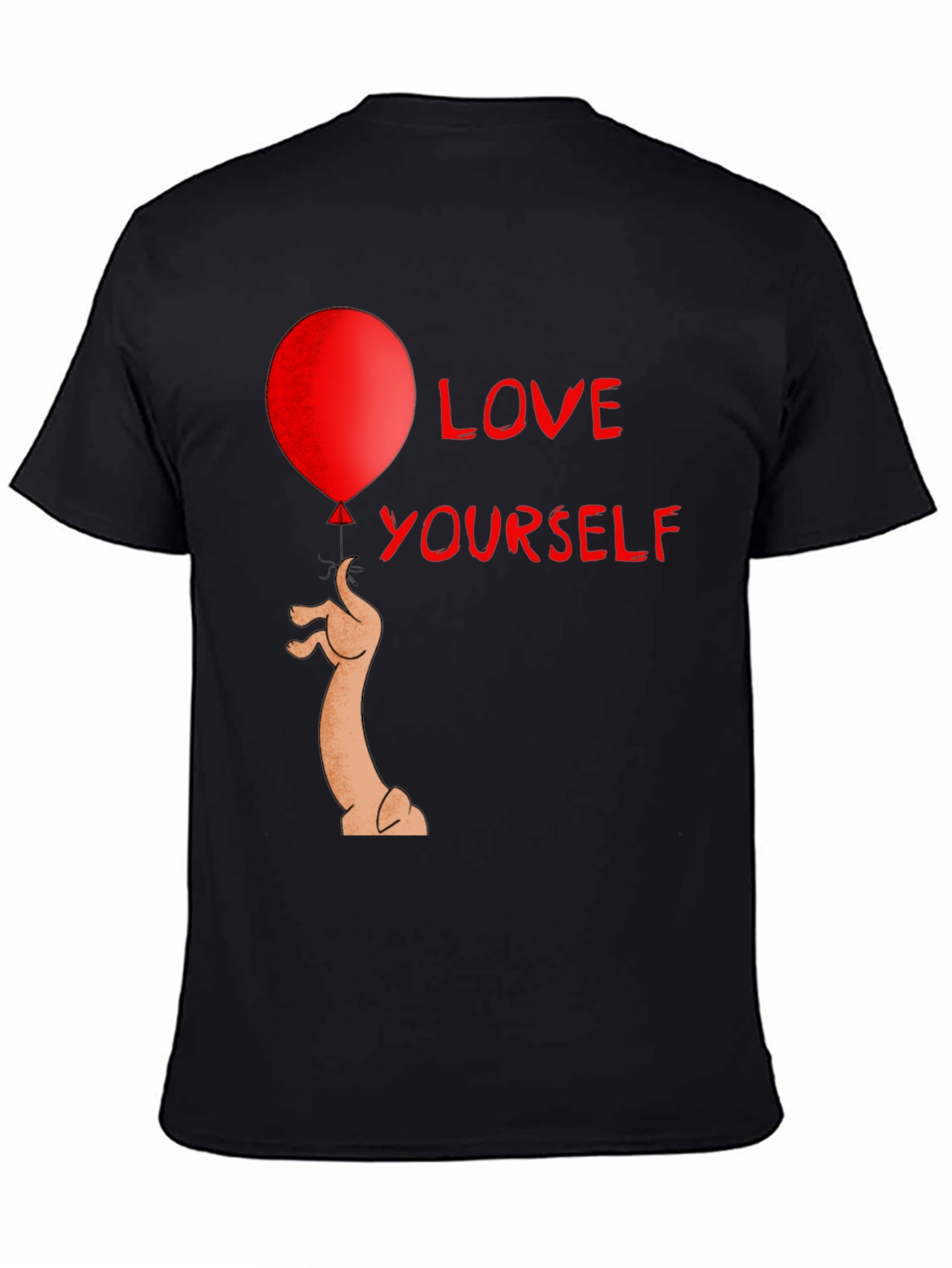 Love Yourself Balloon T-Shirt Funny Graphic Tee