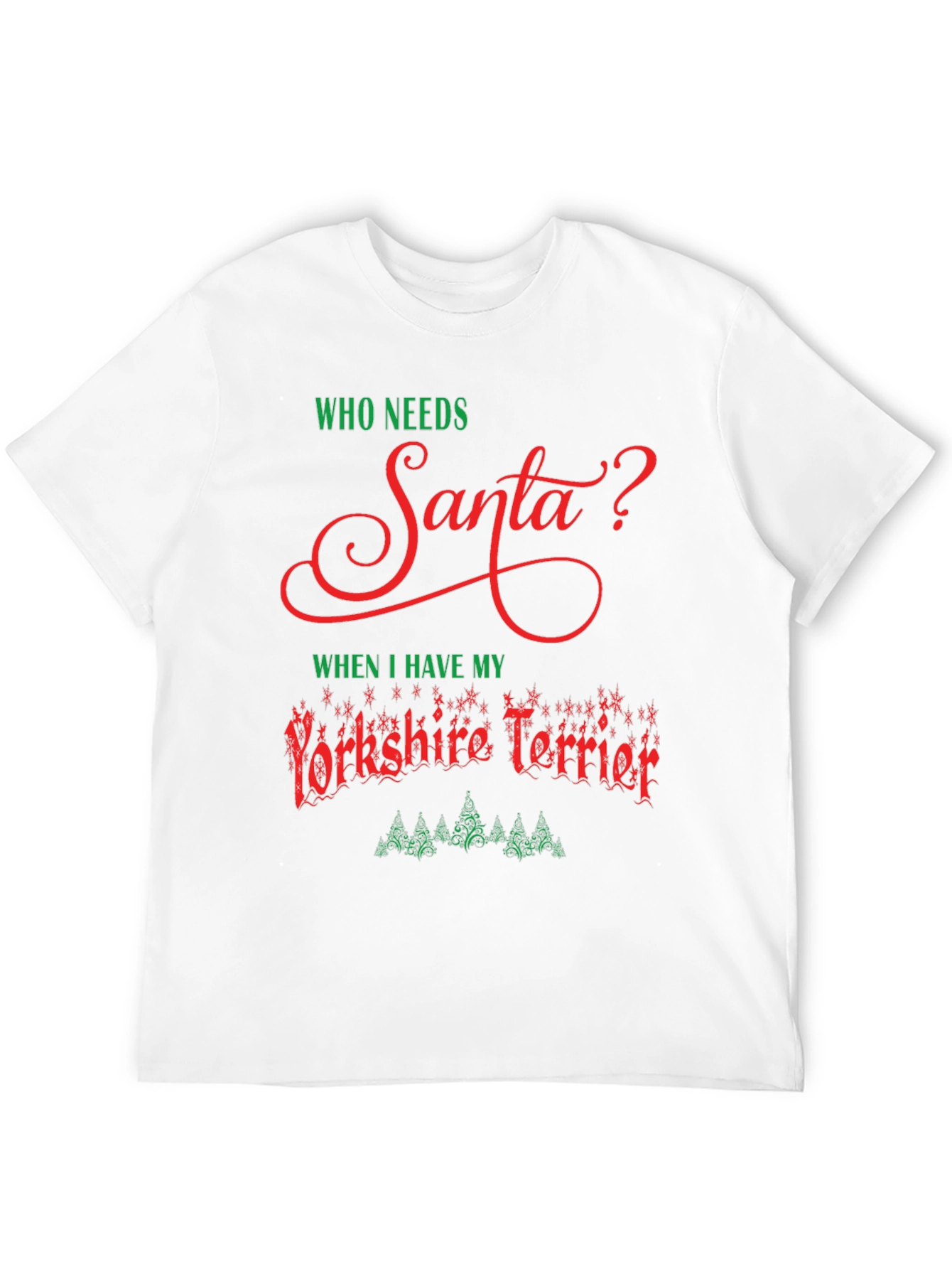 Yorkshire Terrier Christmas T-Shirt