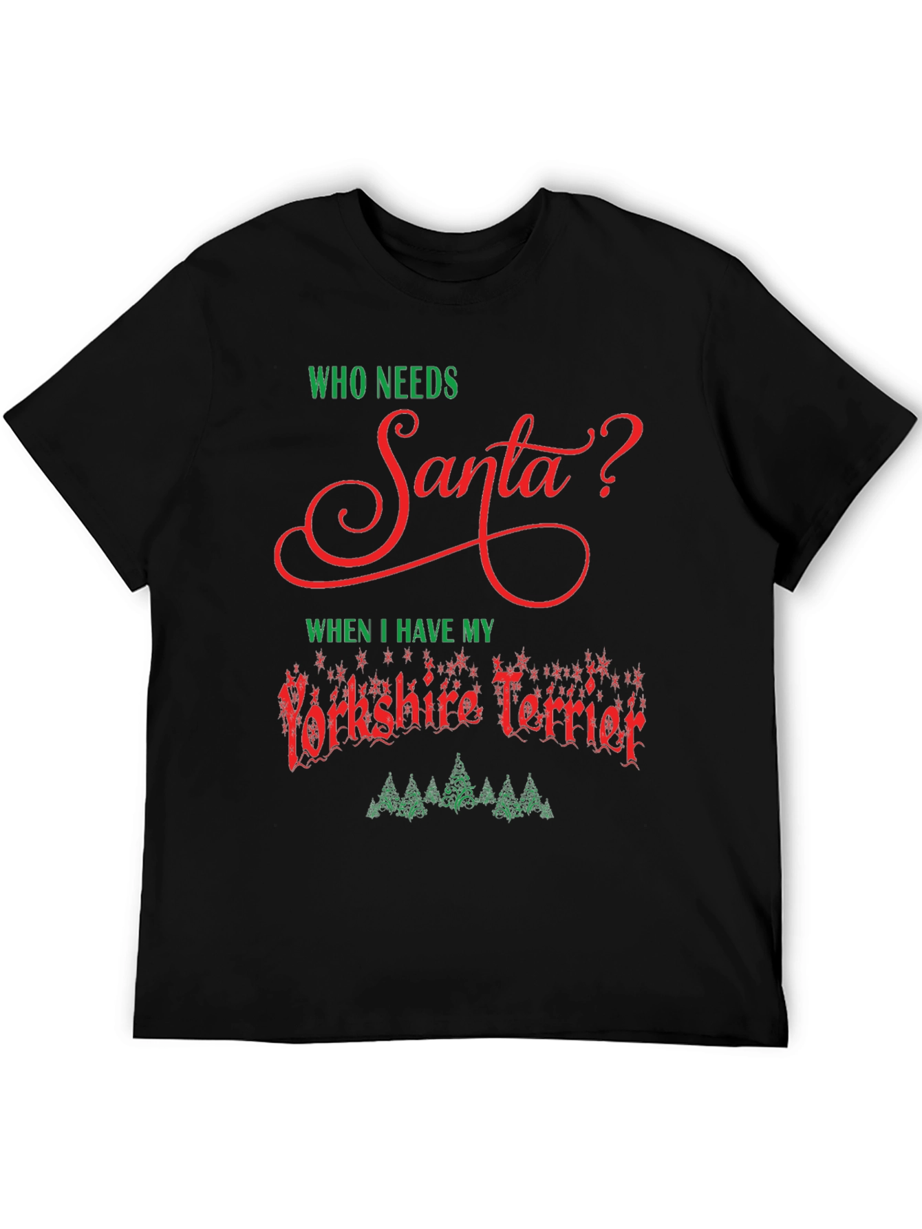 Yorkshire Terrier Christmas T-Shirt
