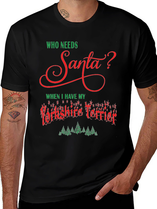 Yorkshire Terrier Christmas T-Shirt