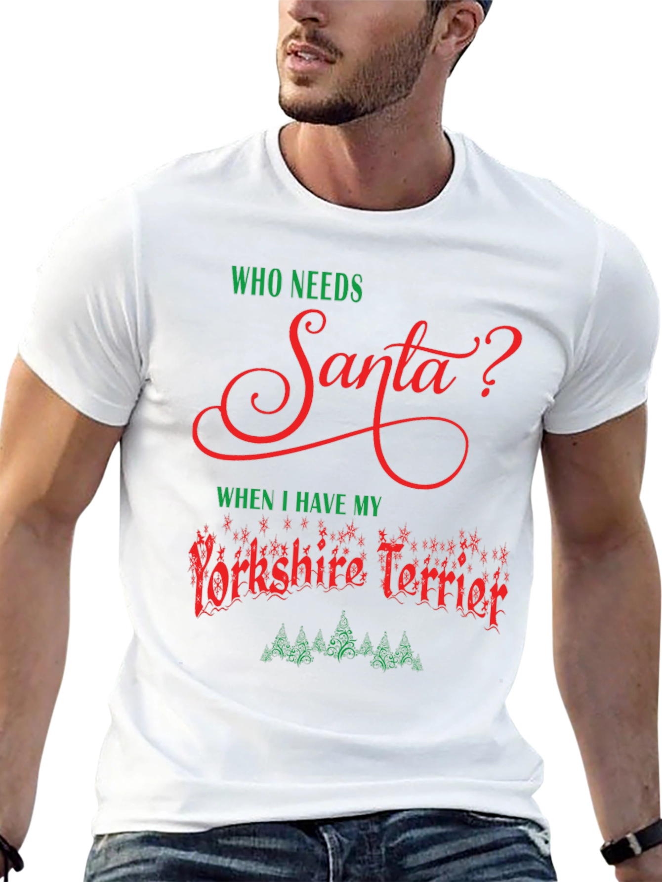 Yorkshire Terrier Christmas T-Shirt