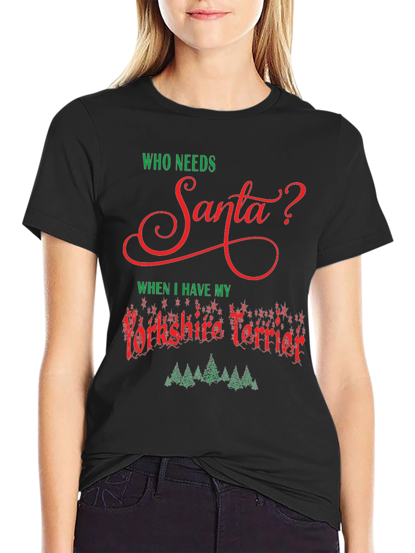 Yorkshire Terrier Christmas T-Shirt