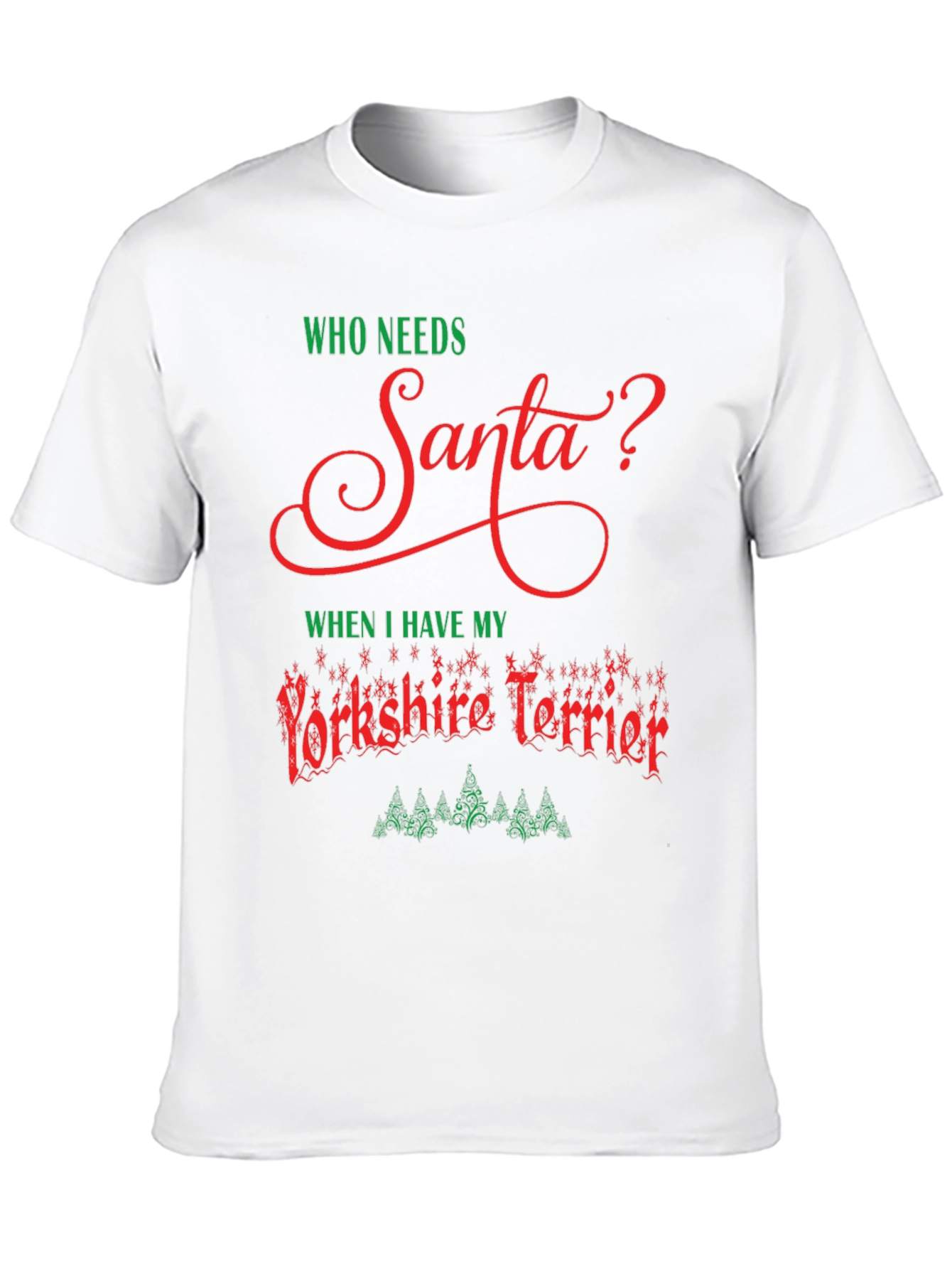 Yorkshire Terrier Christmas T-Shirt