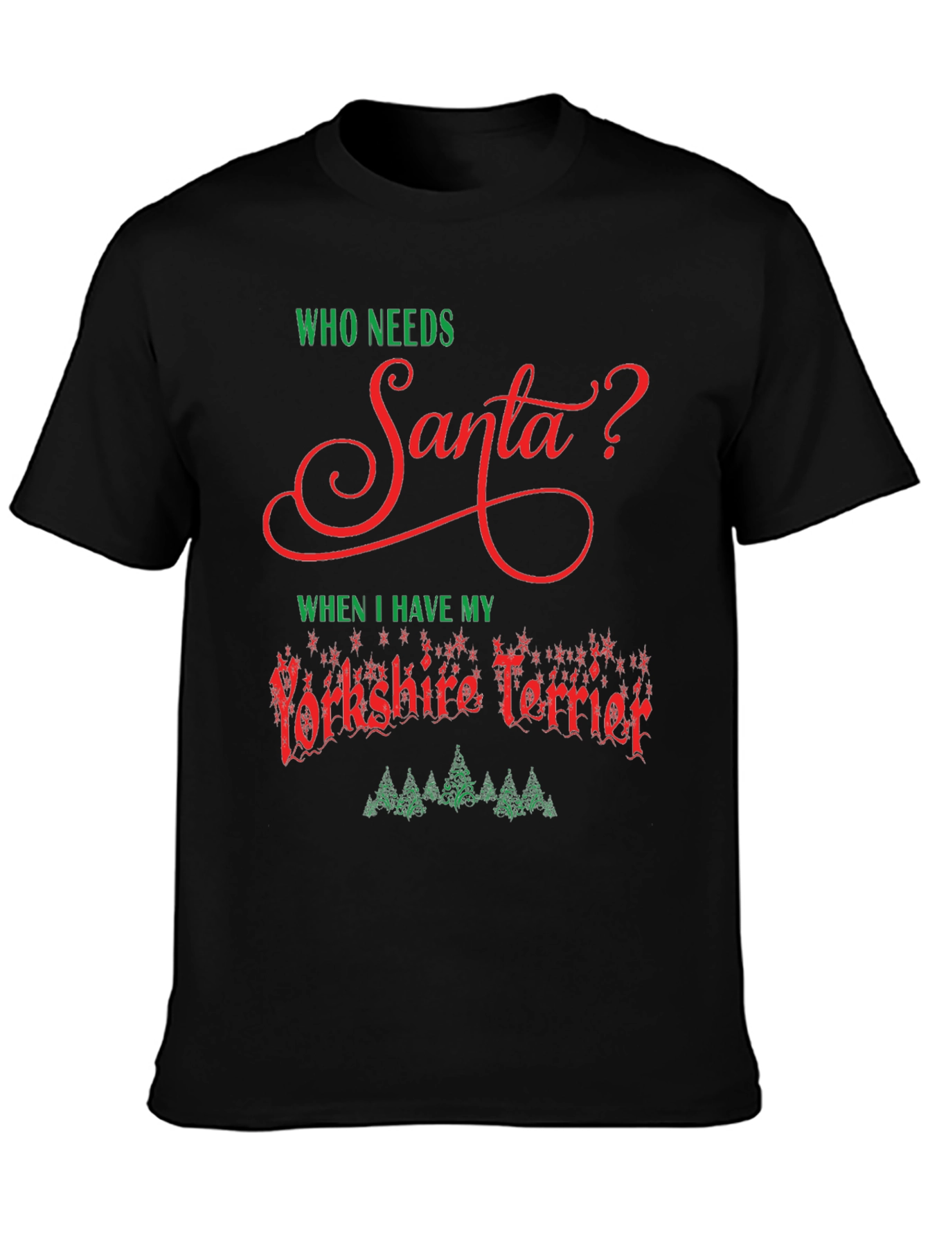 Yorkshire Terrier Christmas T-Shirt