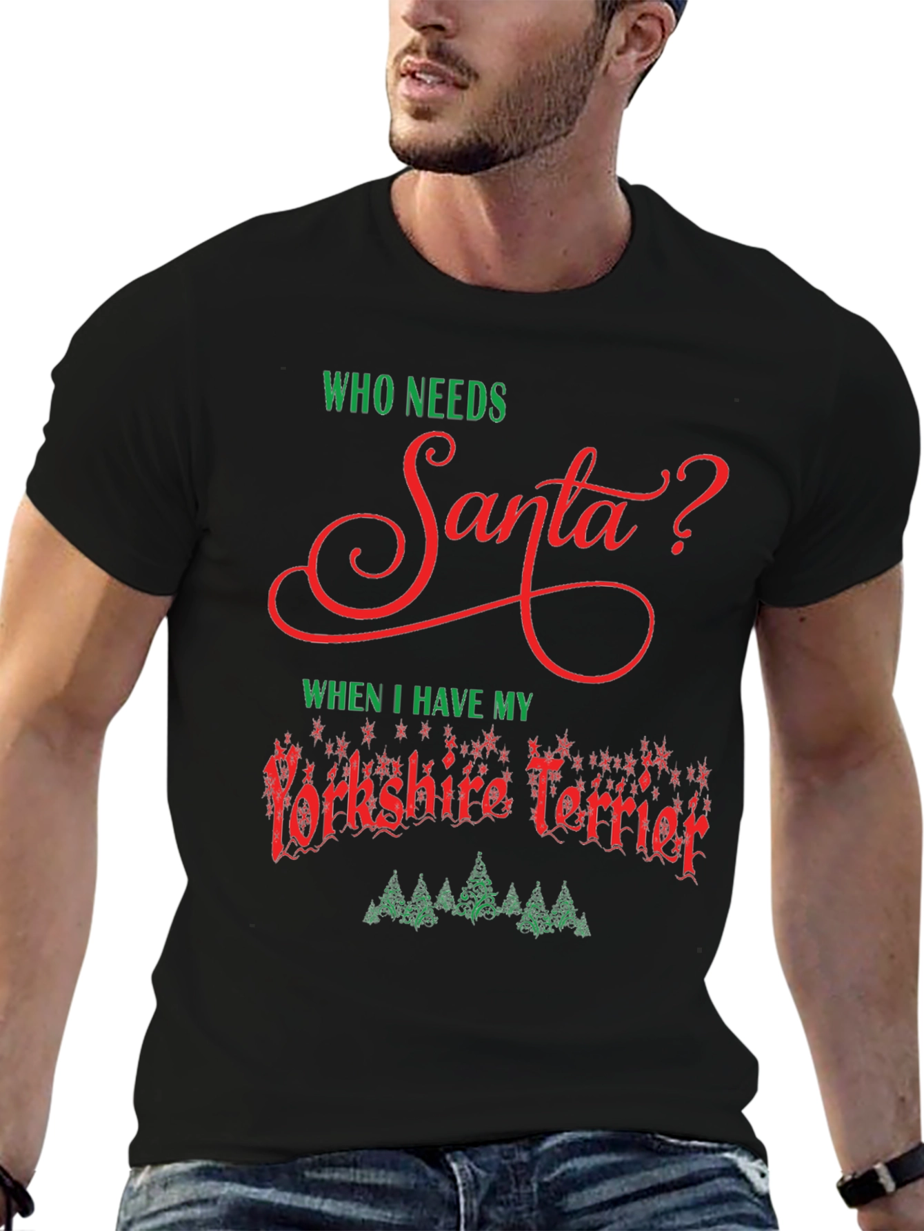 Yorkshire Terrier Christmas T-Shirt
