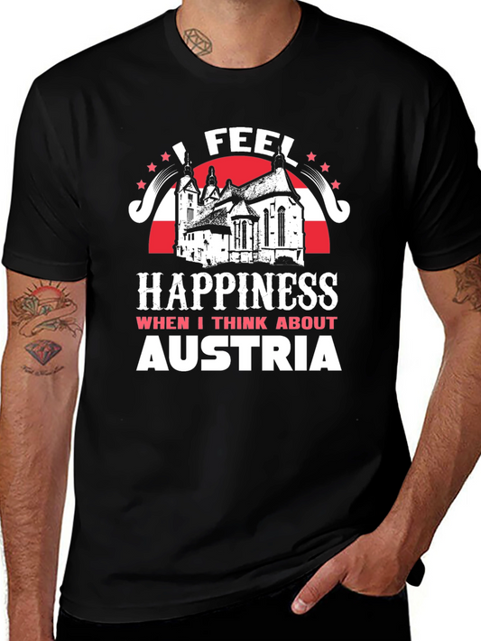 Austria Happiness Graphic T-Shirt