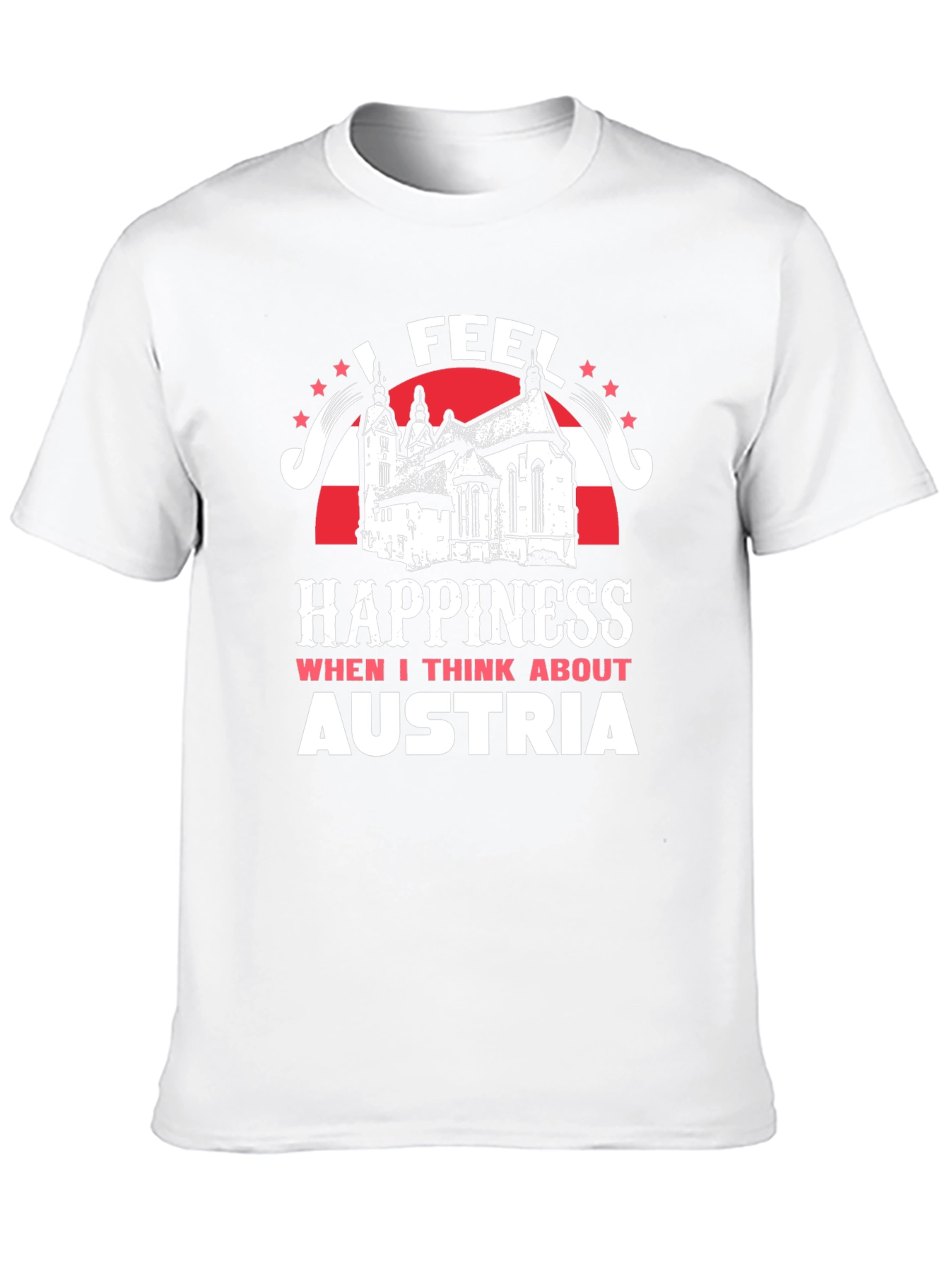 Austria Happiness Graphic T-Shirt