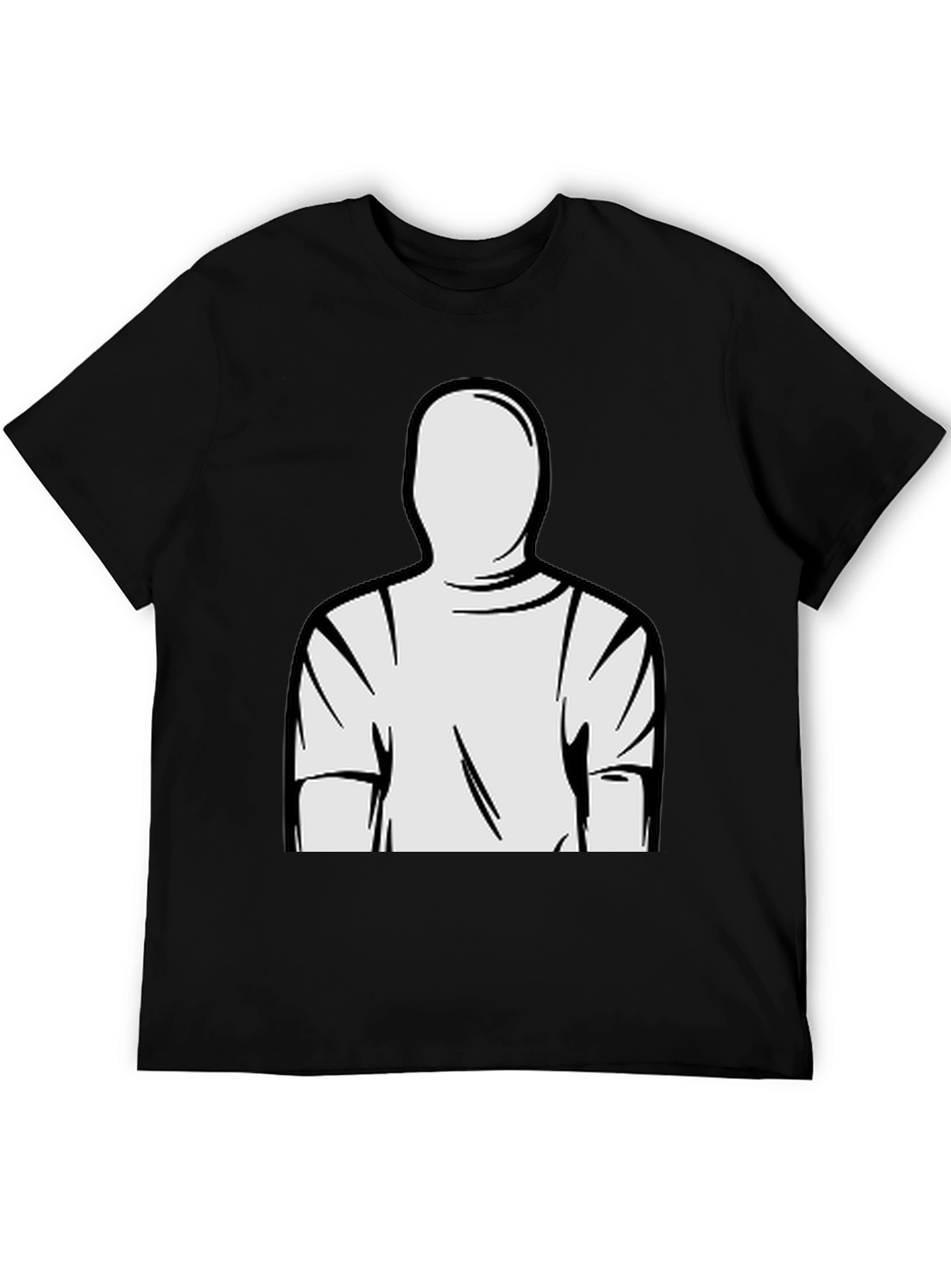 Minimalist Man T-Shirt - Graphic Tee