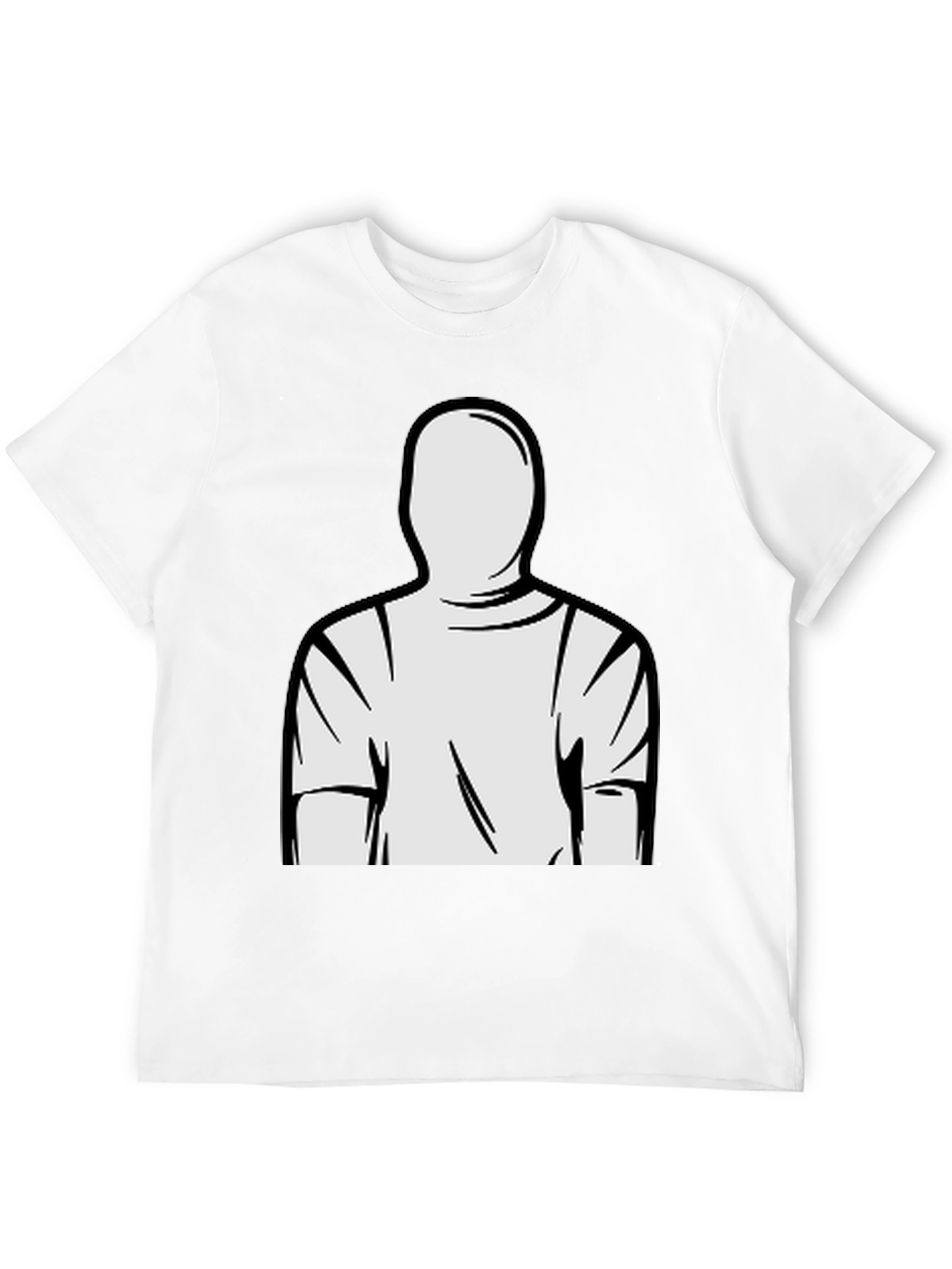Minimalist Man T-Shirt - Graphic Tee