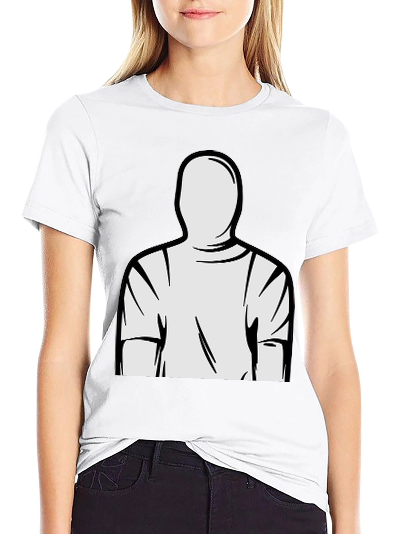 Minimalist Man T-Shirt - Graphic Tee