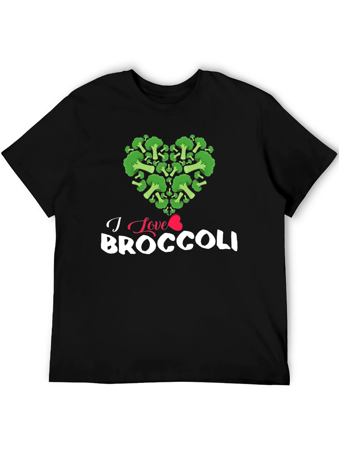 I Love Broccoli T-Shirt - Foodie Tee