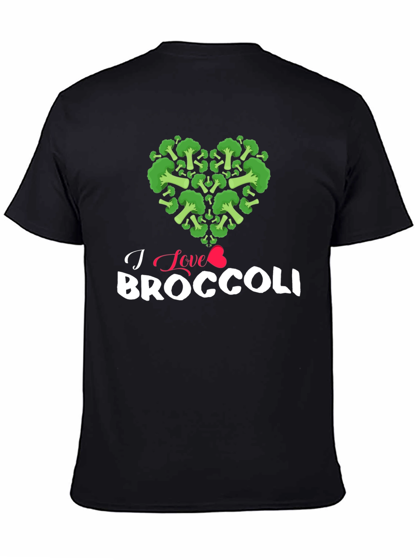 I Love Broccoli T-Shirt - Foodie Tee