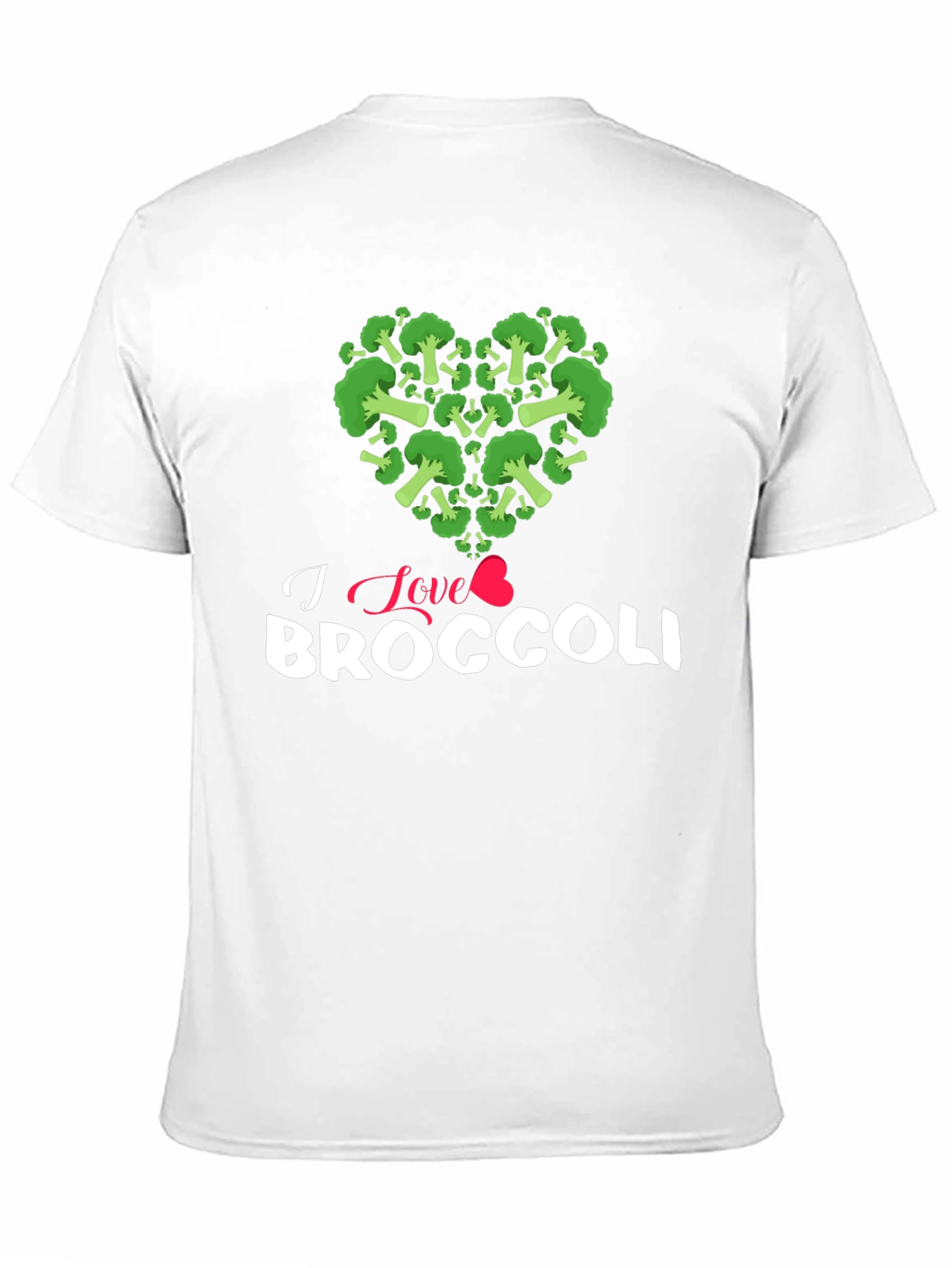I Love Broccoli T-Shirt - Foodie Tee