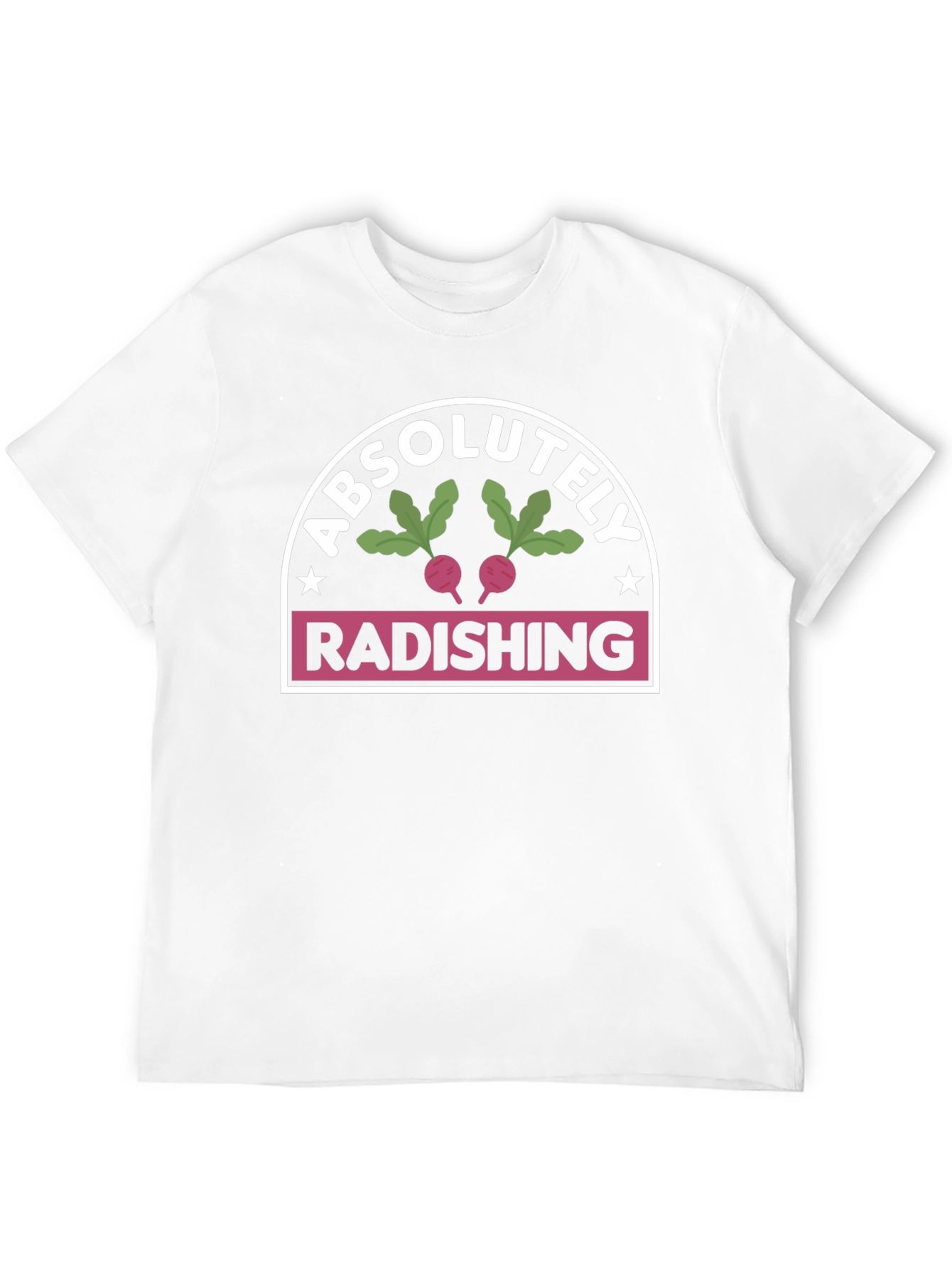 Absolutely Radishing Black T-Shirt