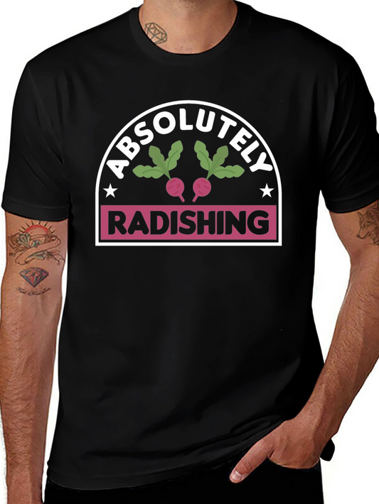 Absolutely Radishing Black T-Shirt