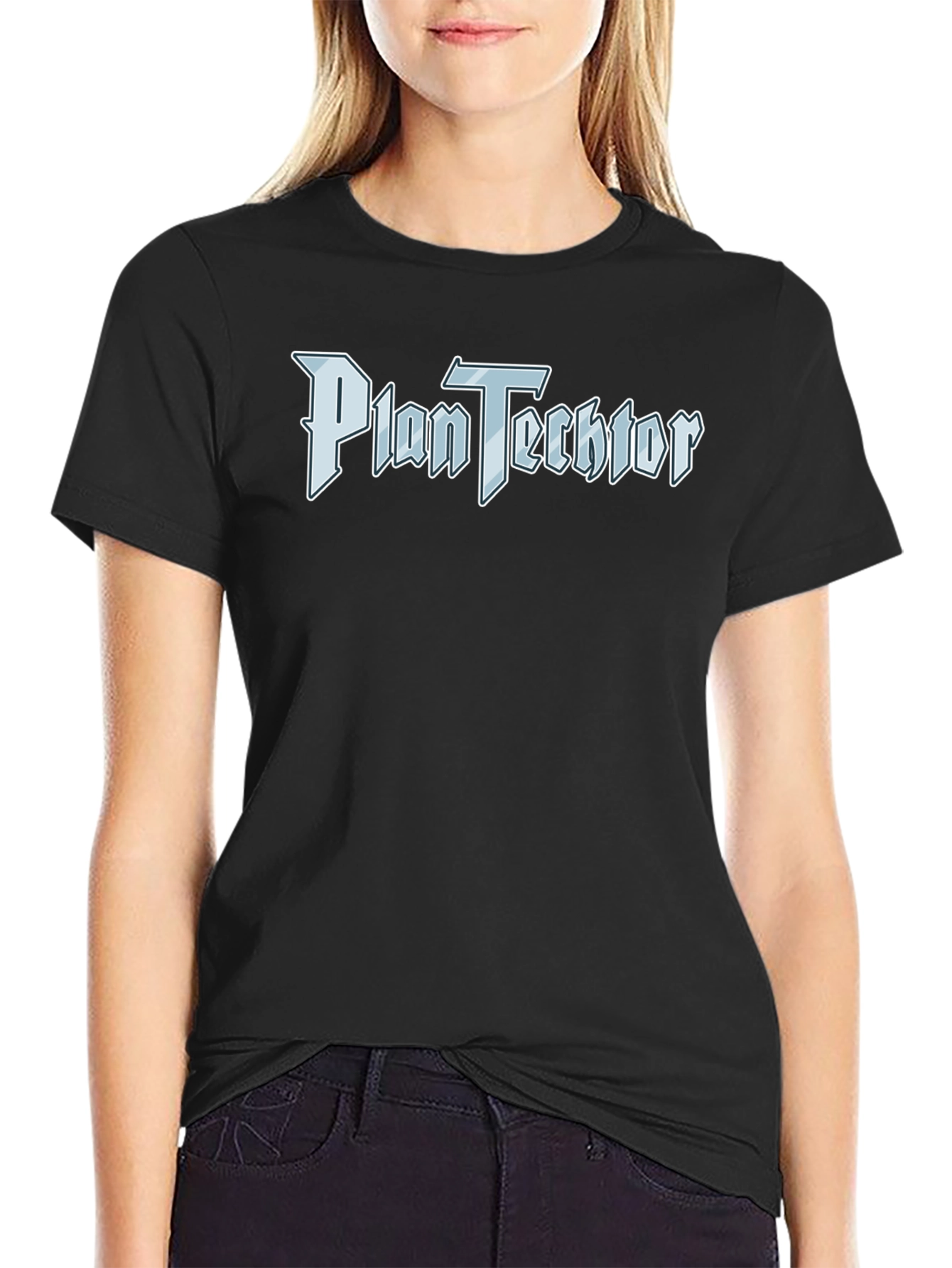 Plan Techtor Black T-Shirt