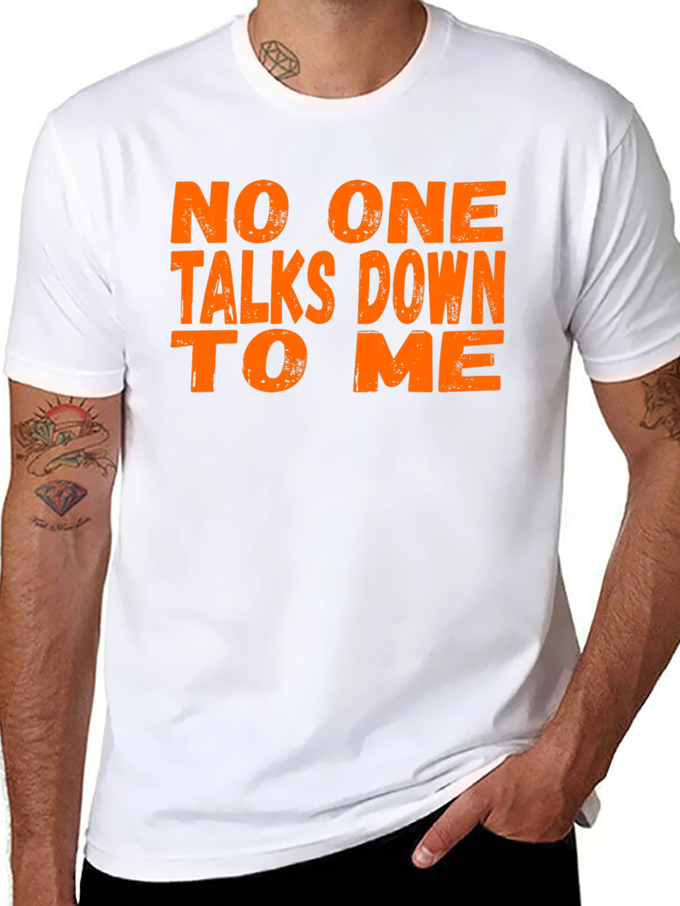No One Talks Down To Me Graphic Tee
