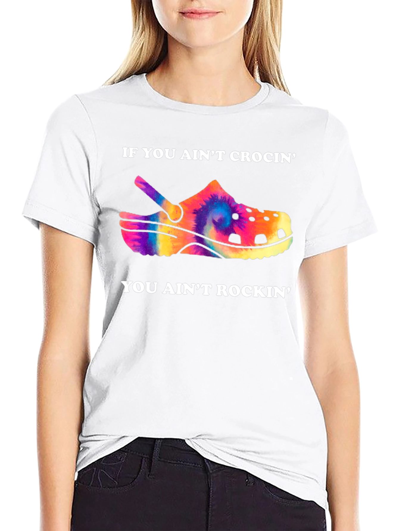 Aint Crocin Aint Rockin Graphic T-Shirt