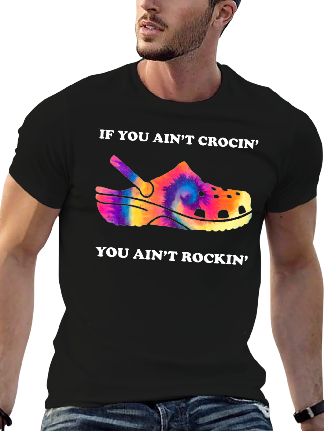 Aint Crocin Aint Rockin Graphic T-Shirt