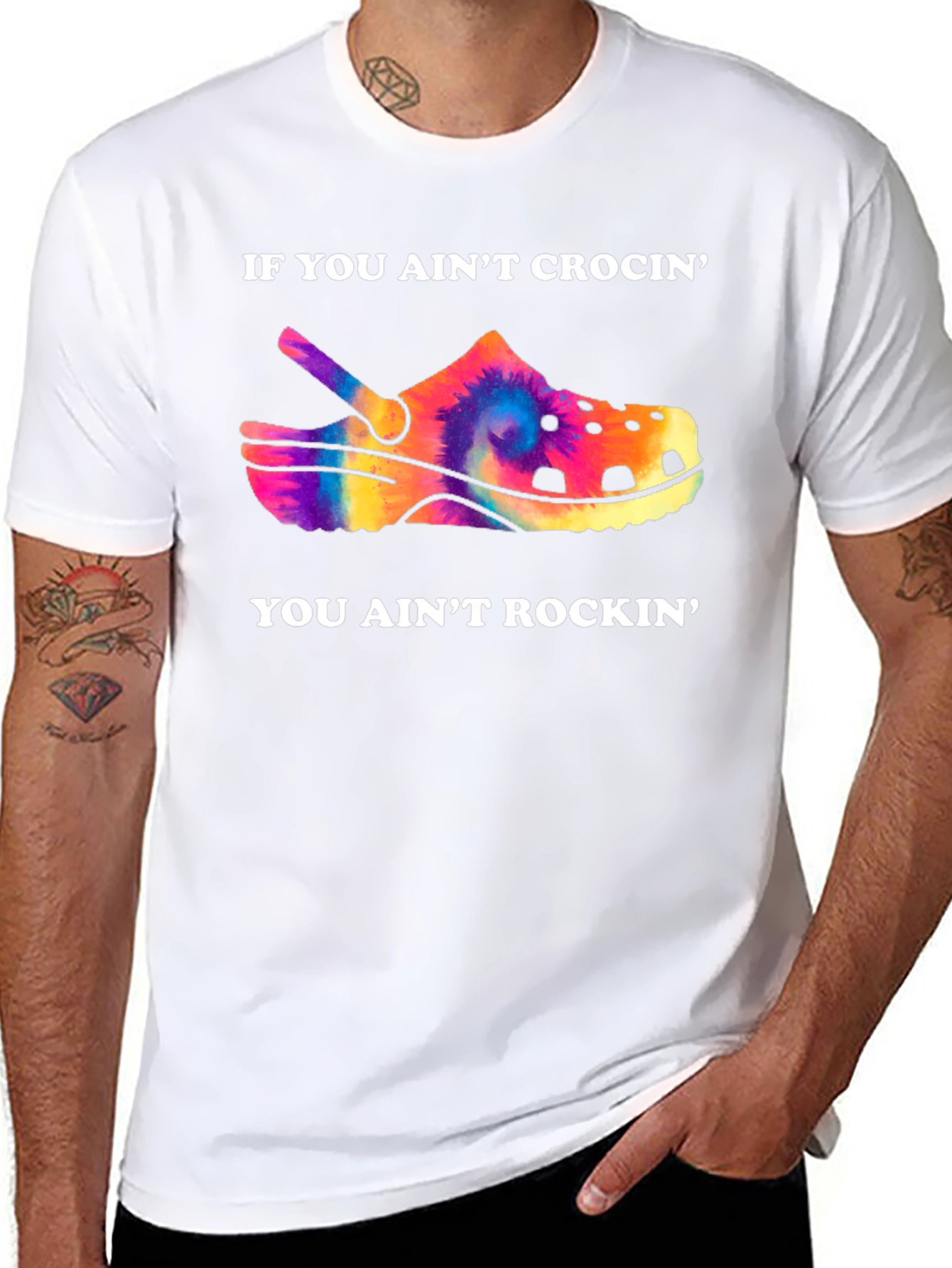 Aint Crocin Aint Rockin Graphic T-Shirt