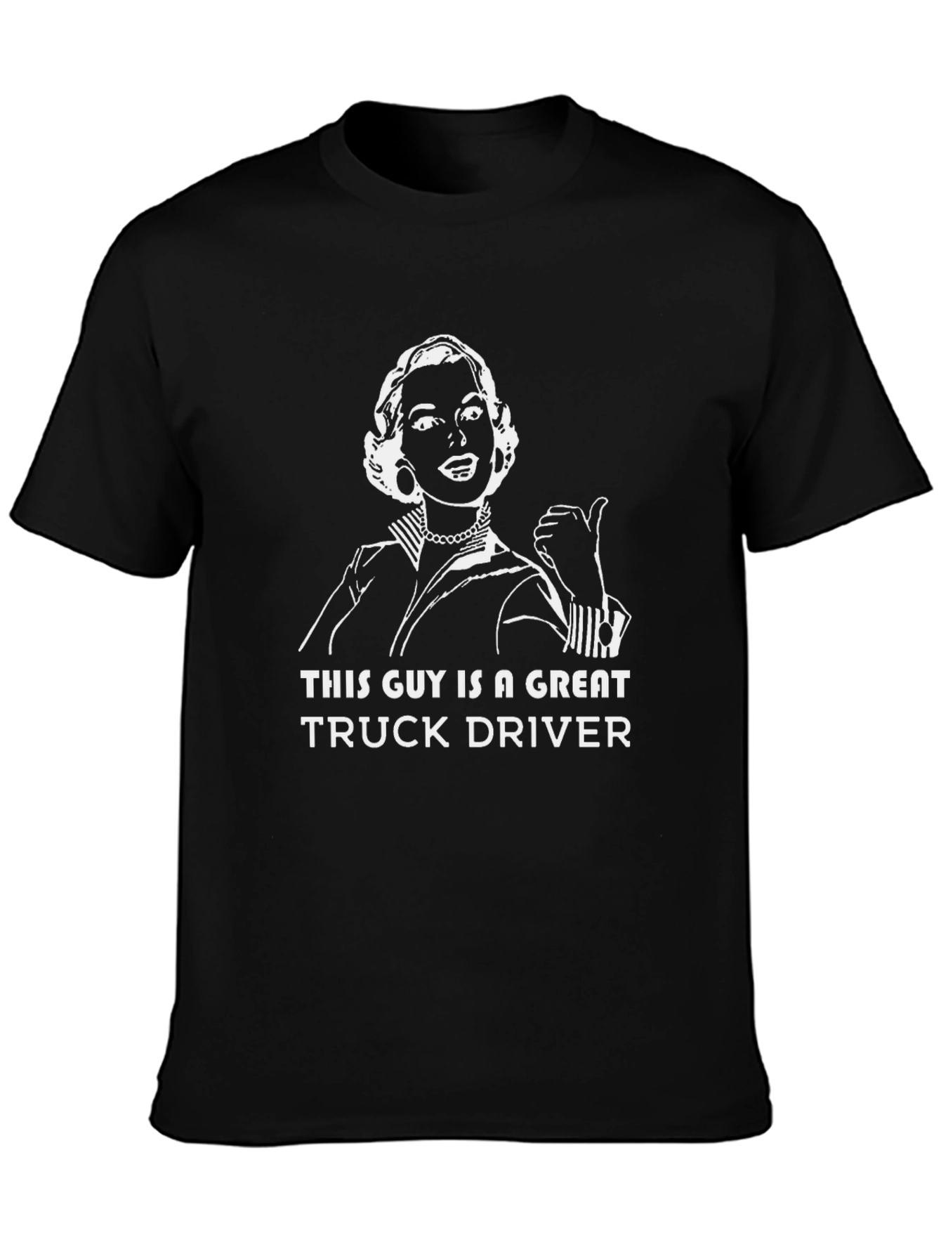 Funny Truck Driver Graphic T-Shirt